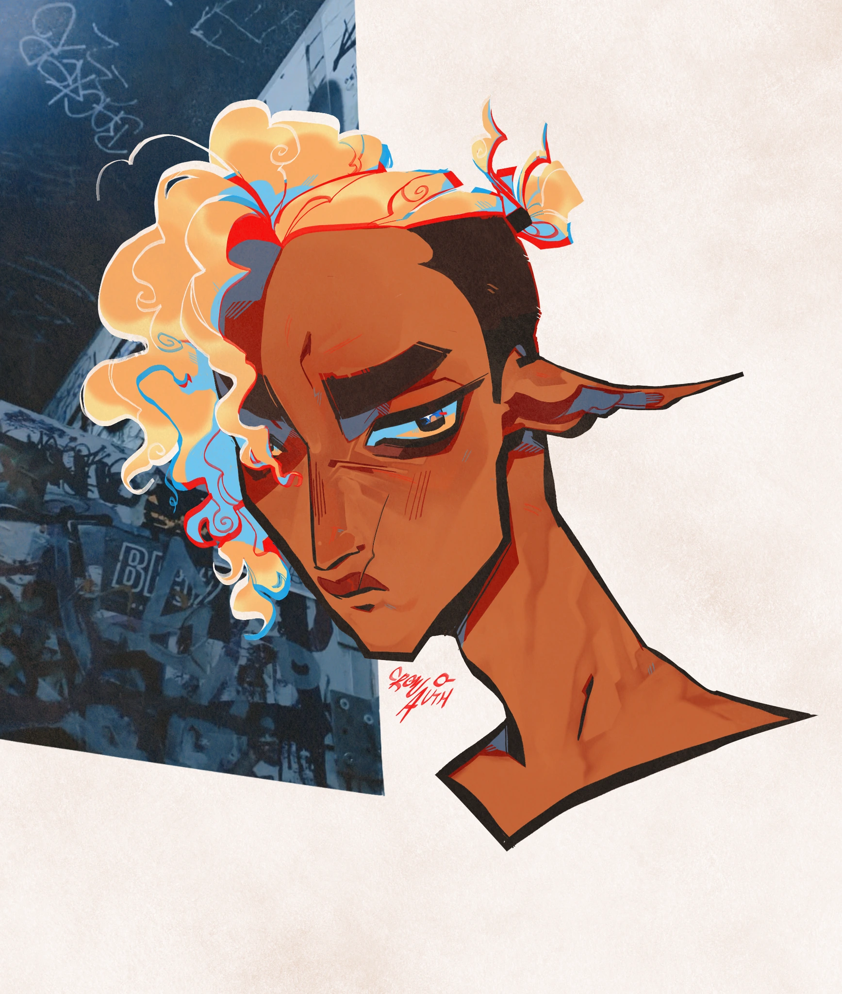 Laurie Mystire character artwork