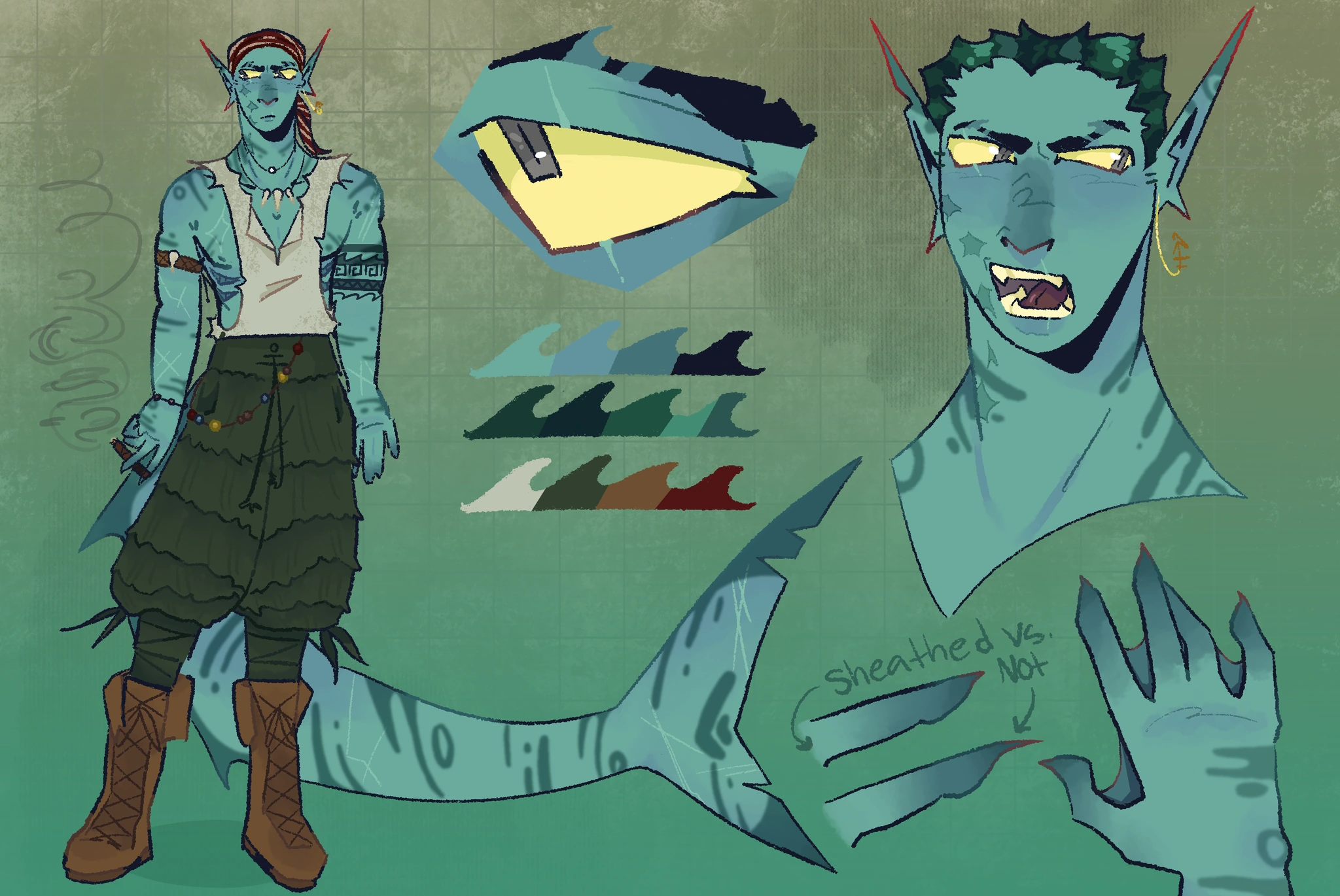 {RW} Silas Ward character artwork