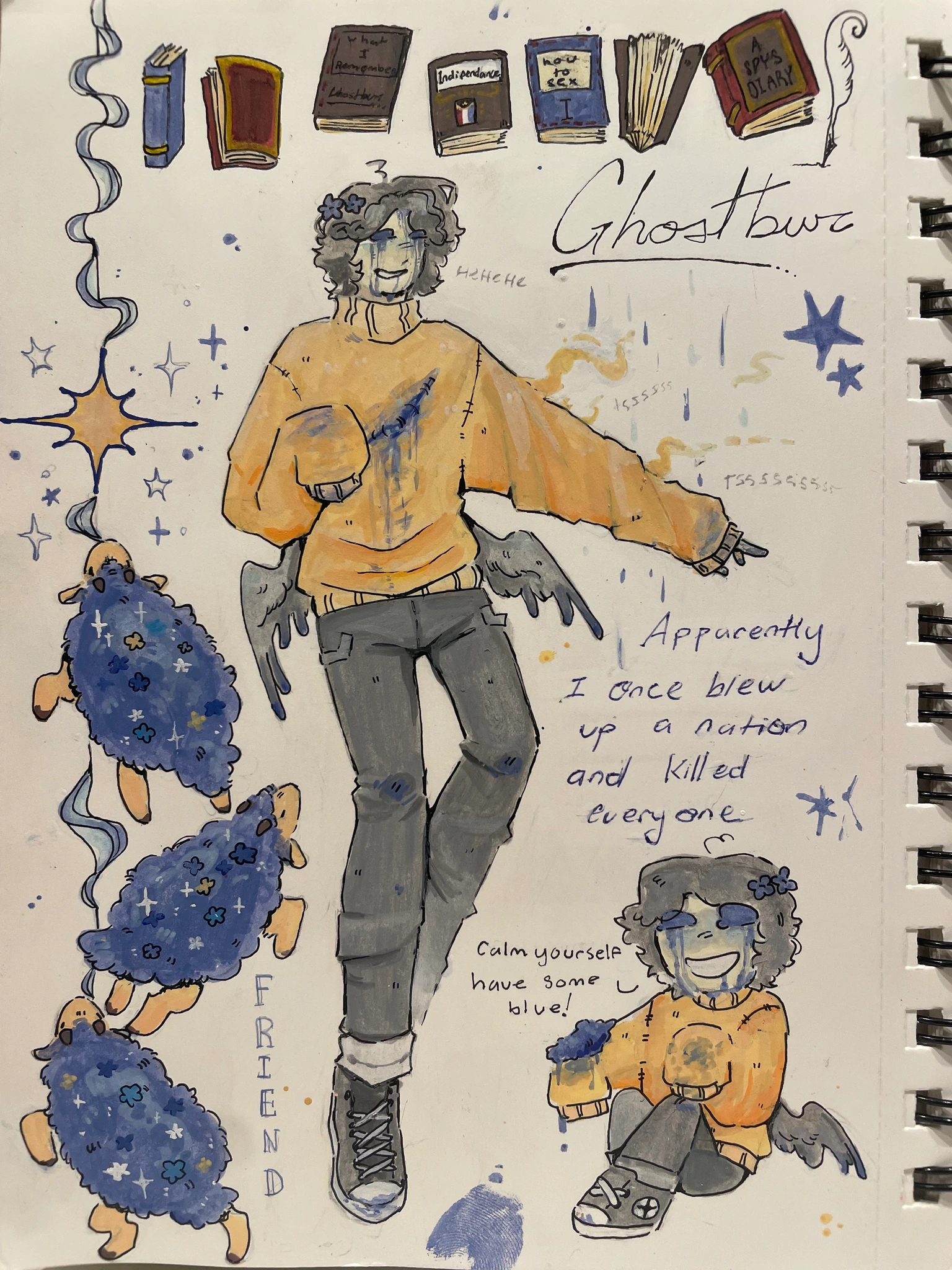 Ghostbur character artwork
