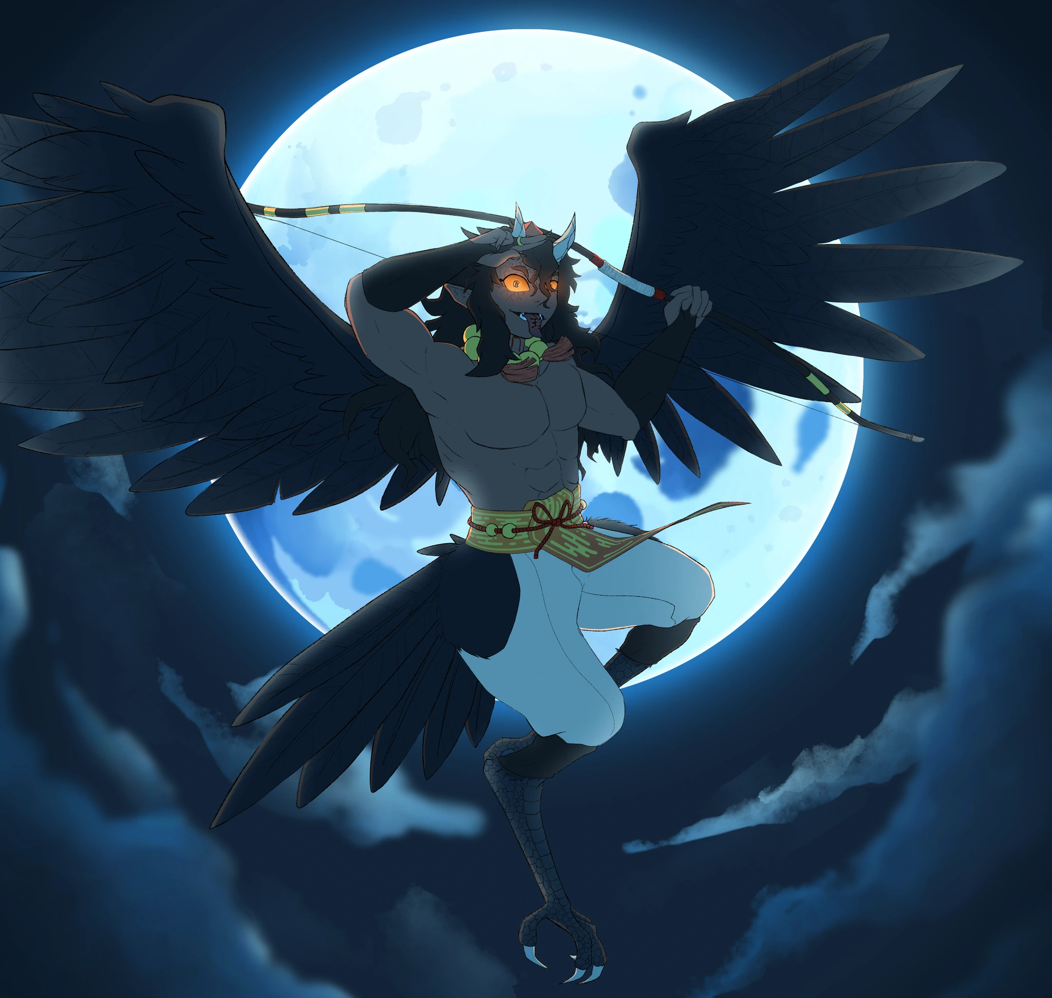 Katsuo Hantengu character artwork