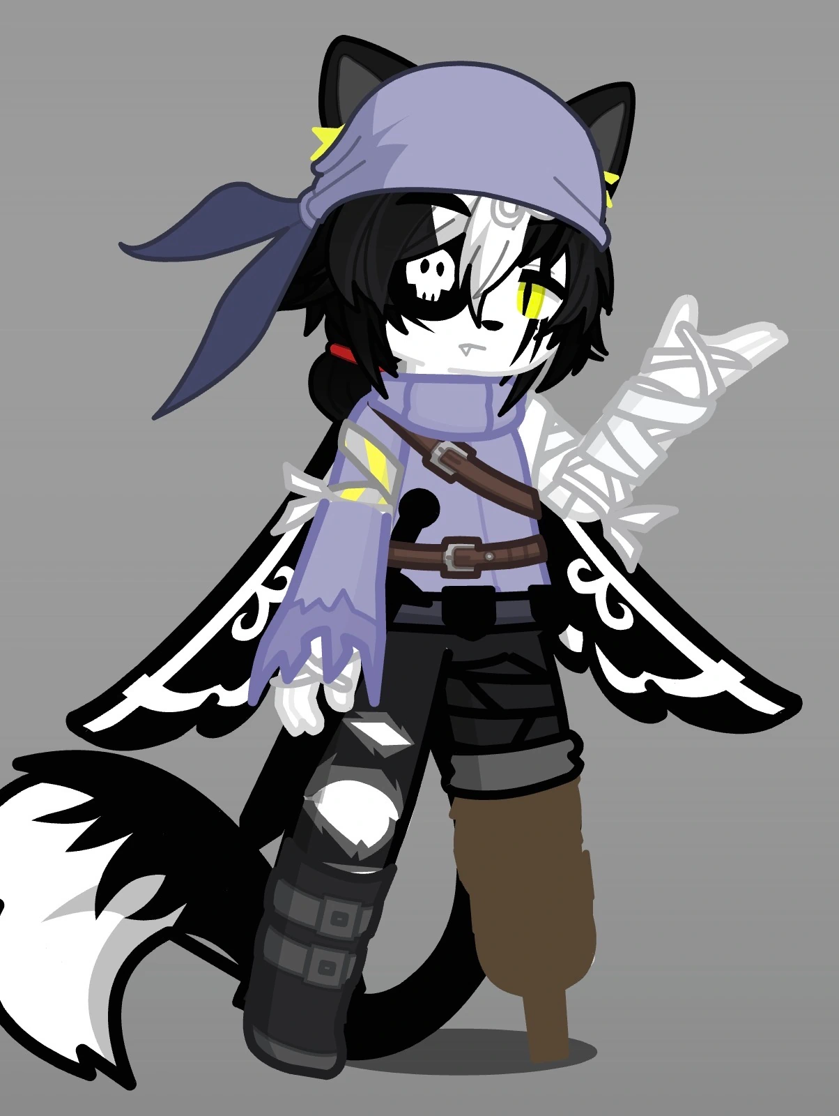 Clawdia (fnaf/furryoc) character artwork