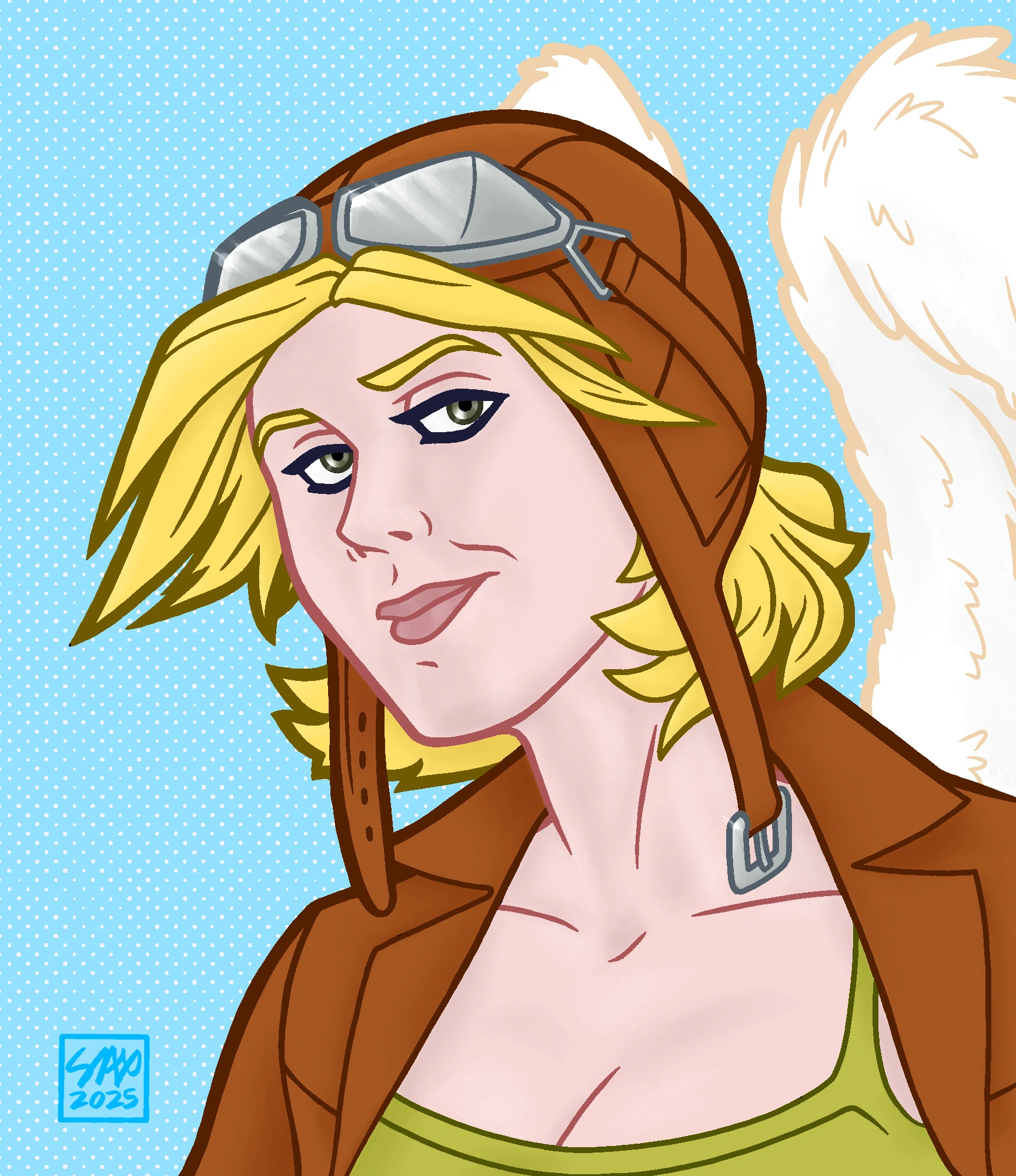 Dove character artwork