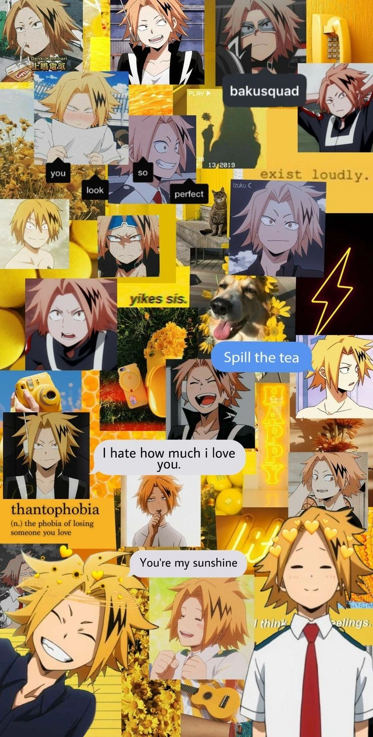 ⚡ DENKI KAMINARI💛 character artwork