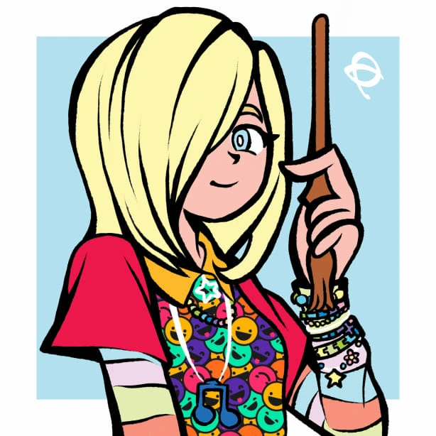 Luna Lovegood character artwork