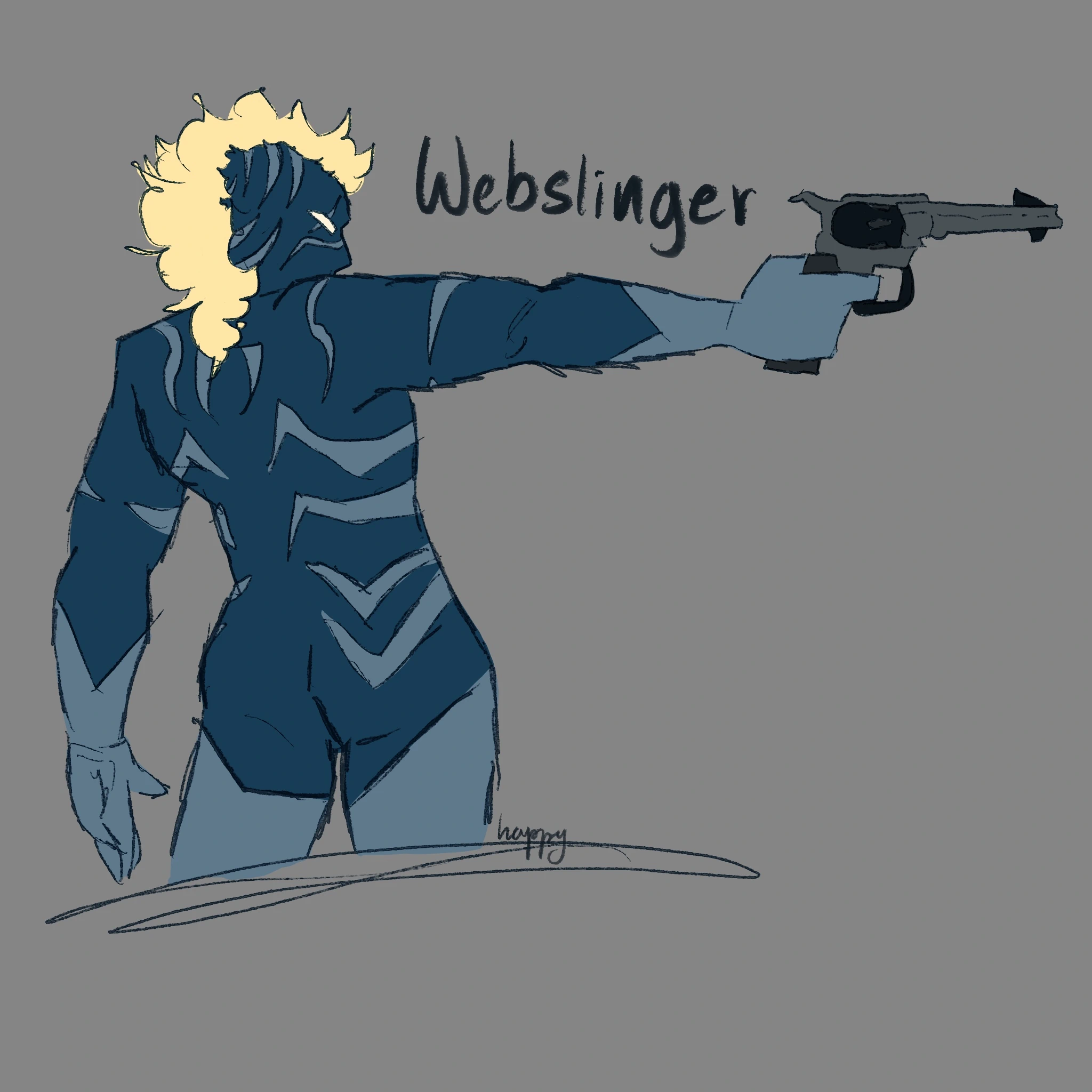webslinger character artwork