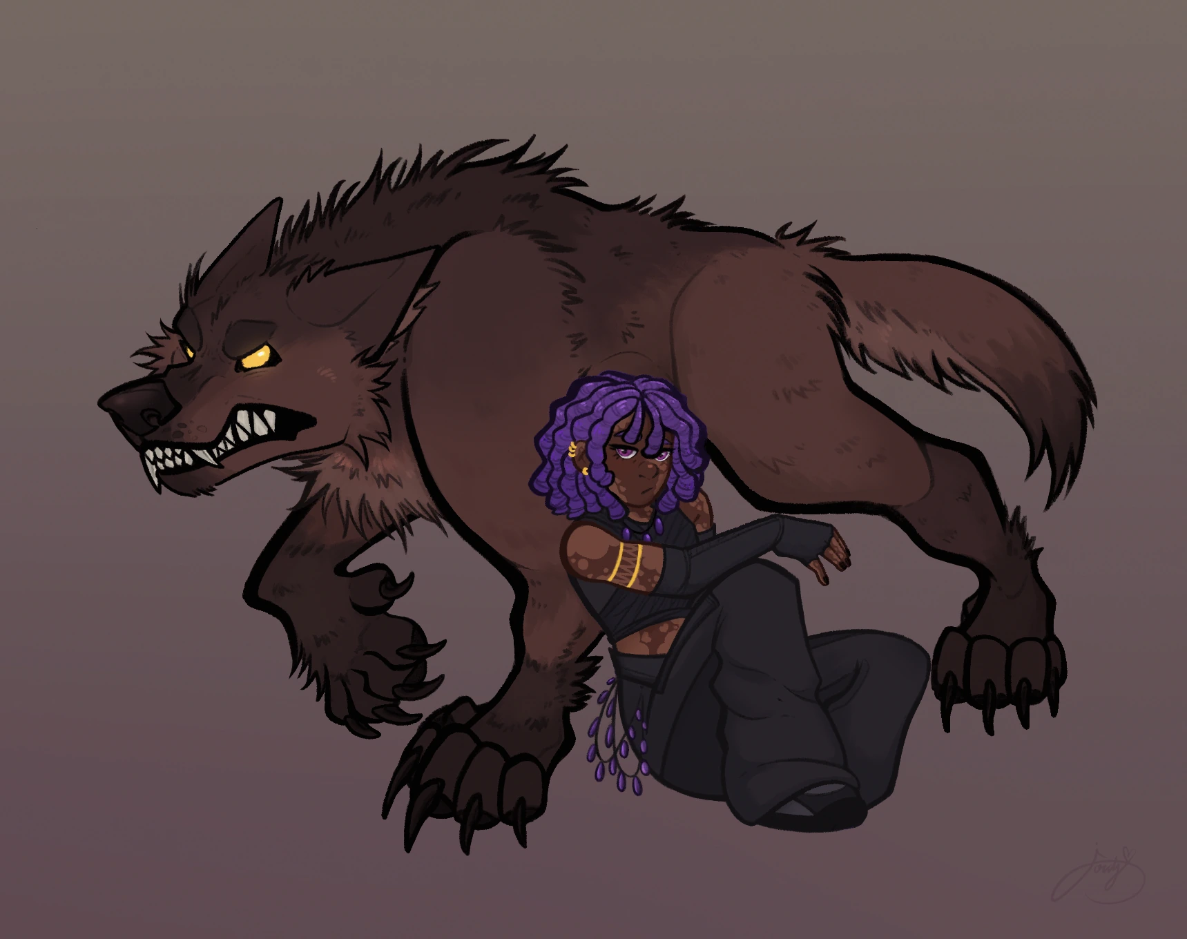 Jaxon character artwork