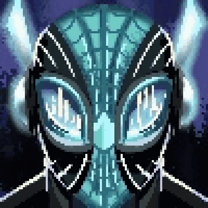 Techno Spider 🎵 character artwork