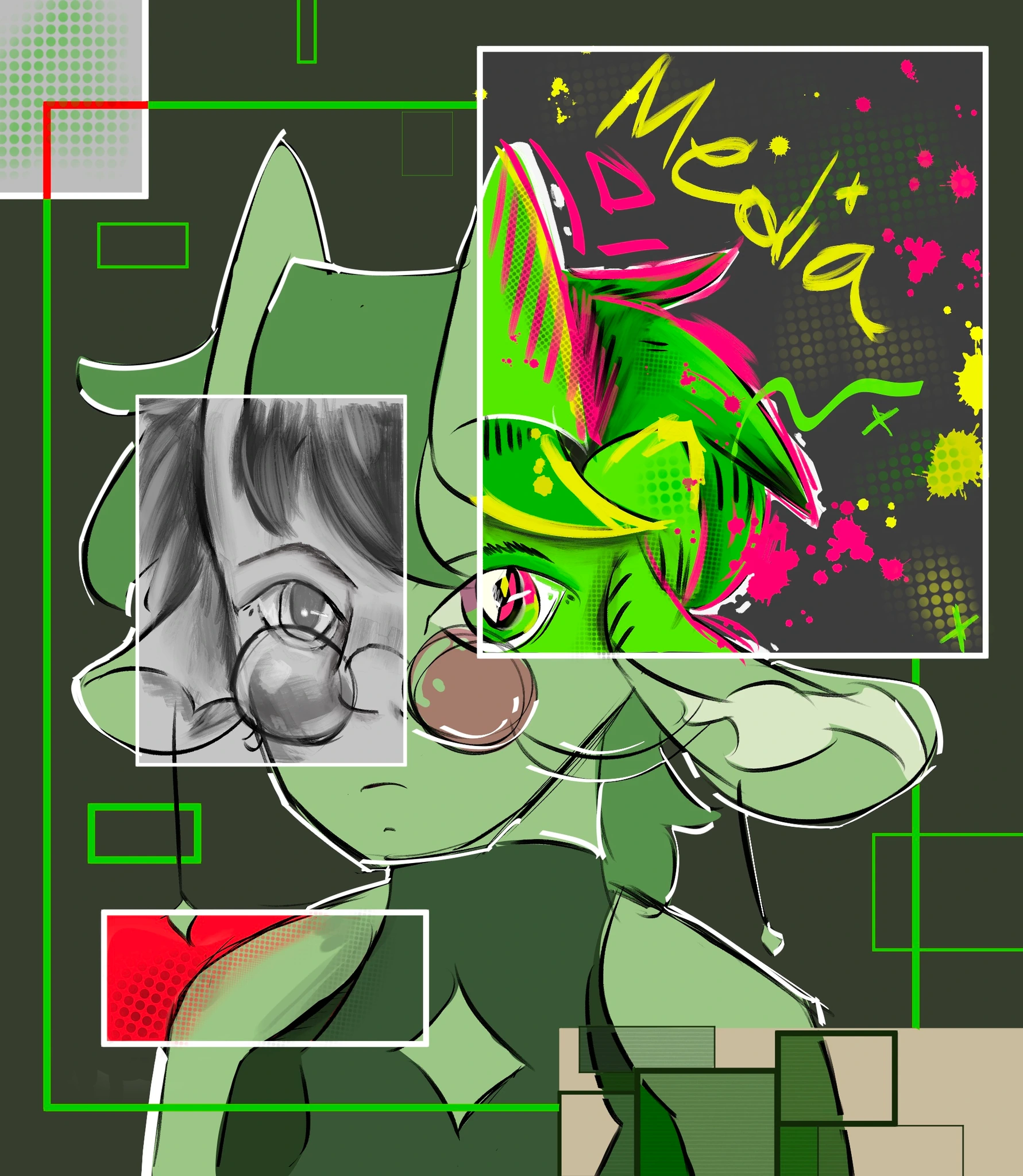 Contest entry for kaotickai’s contest! character artwork