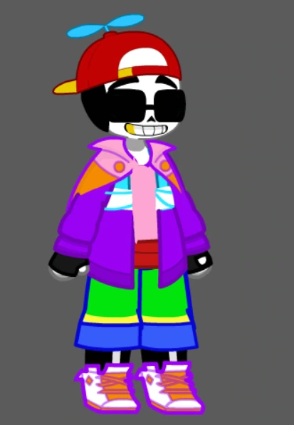 Fresh!Sans character artwork
