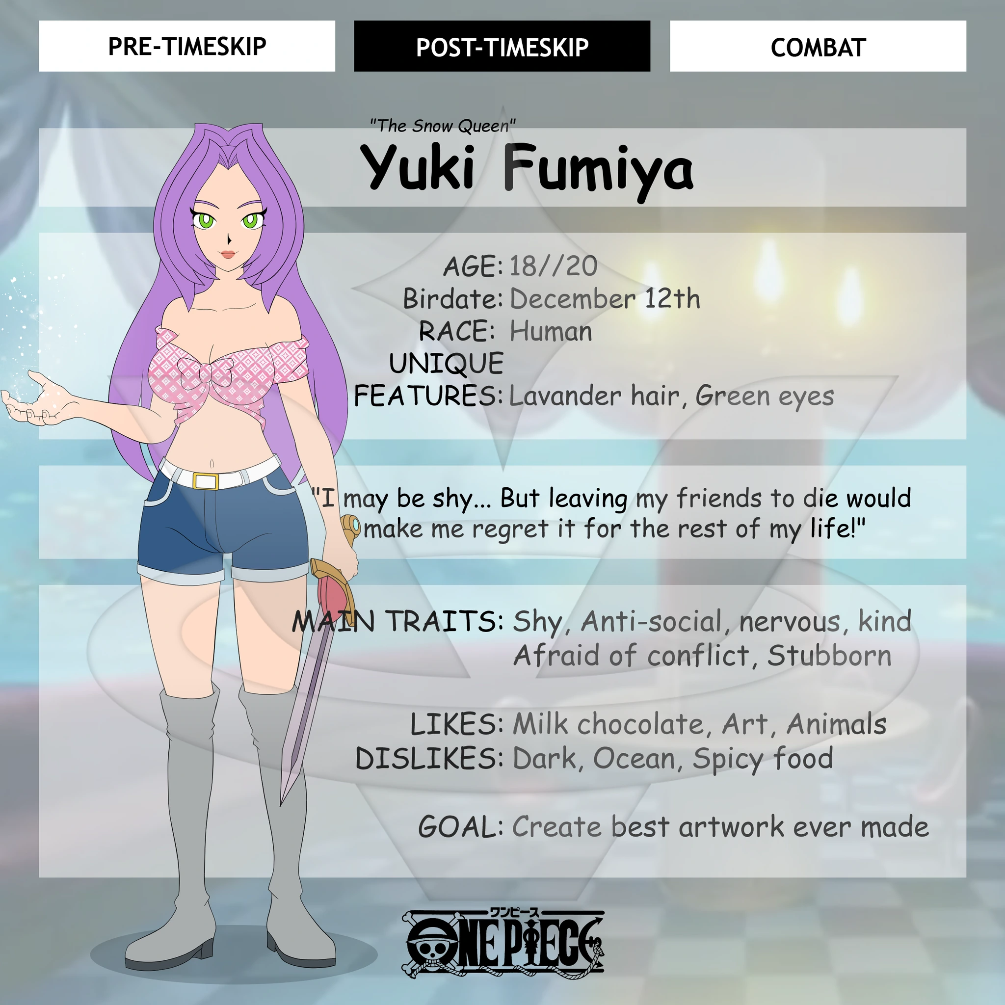 Yuki Fumiya character artwork