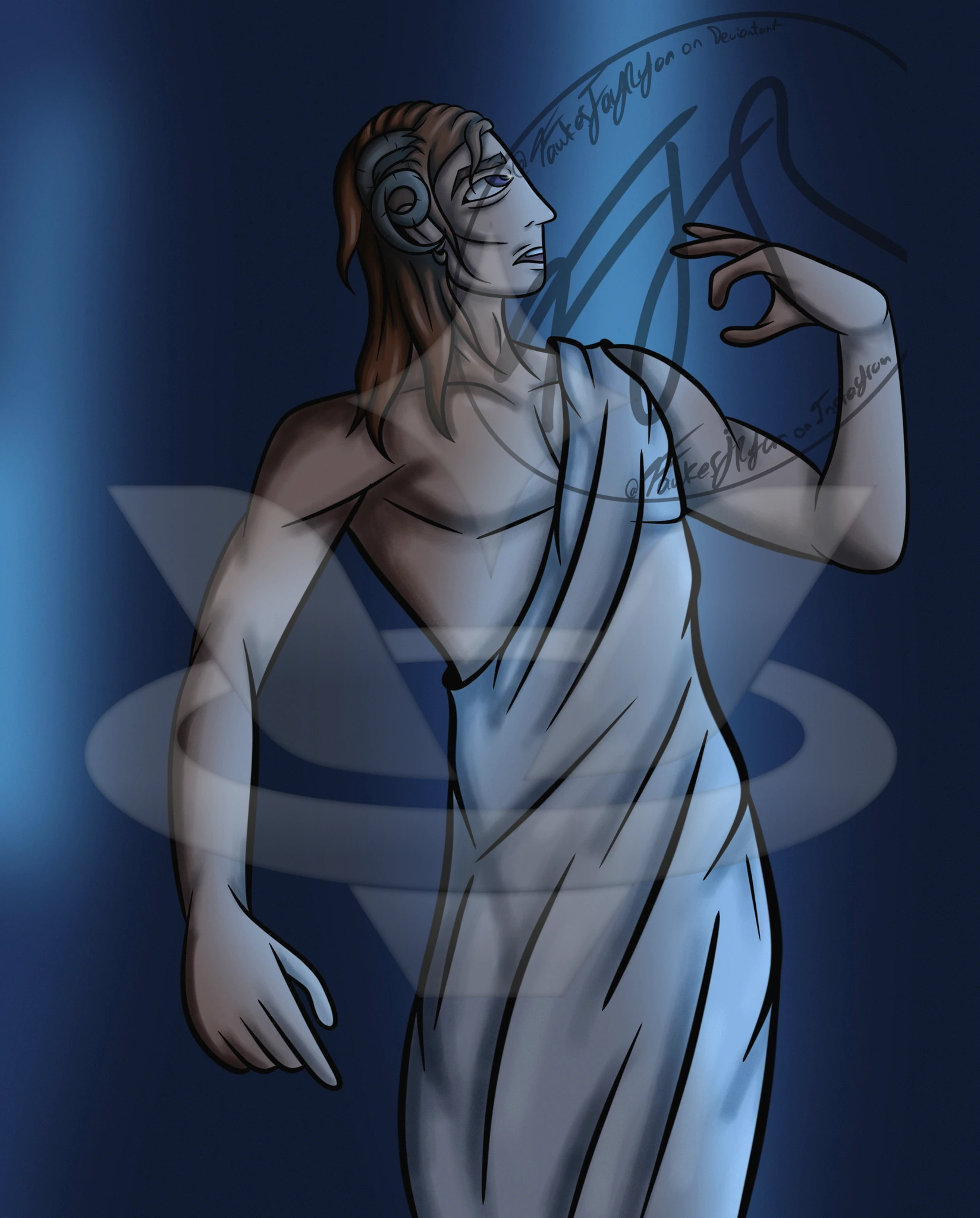 Daemon character artwork