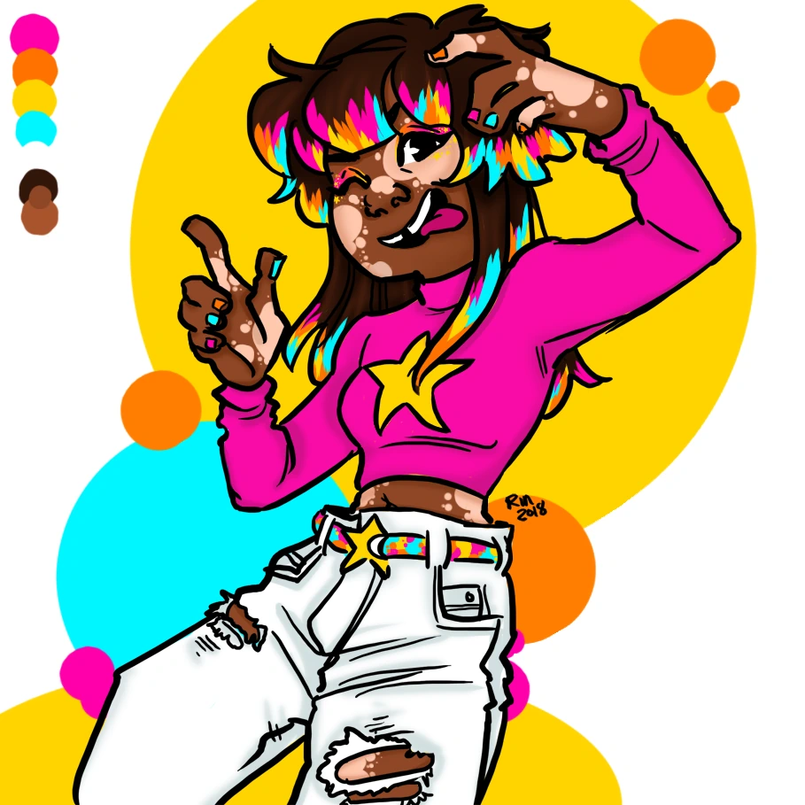 Val character artwork