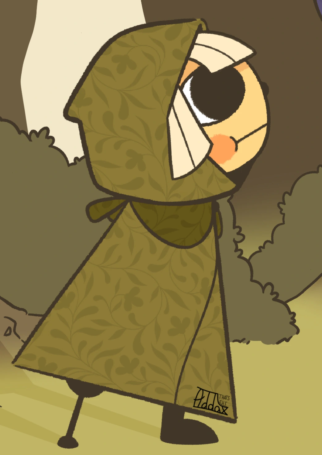 Oliver character artwork