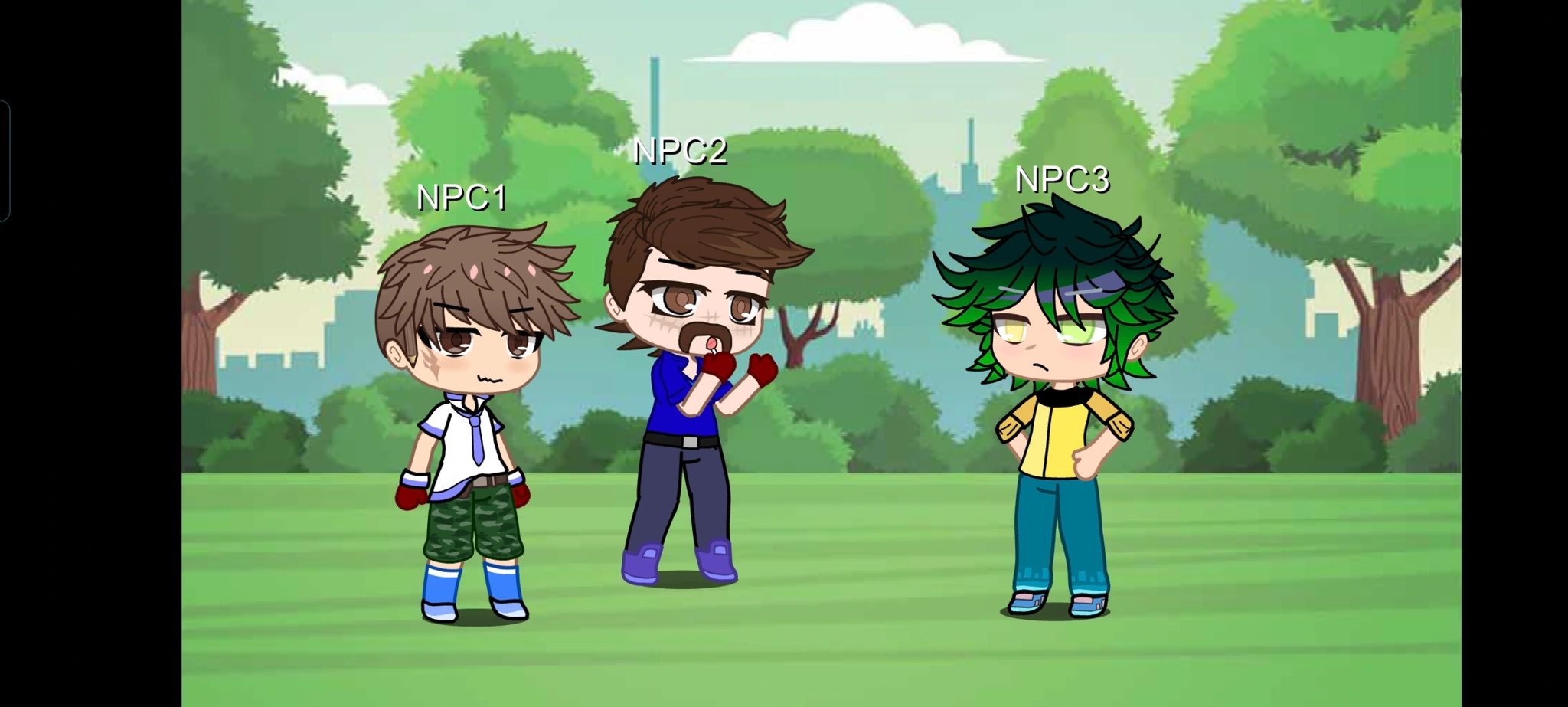 Gacha club OCs that appeared in one video and never again character artwork