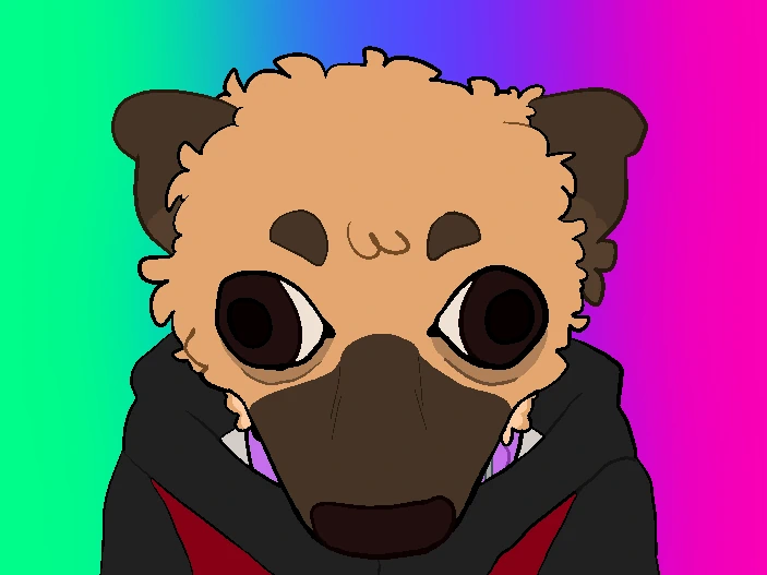 puppy character artwork