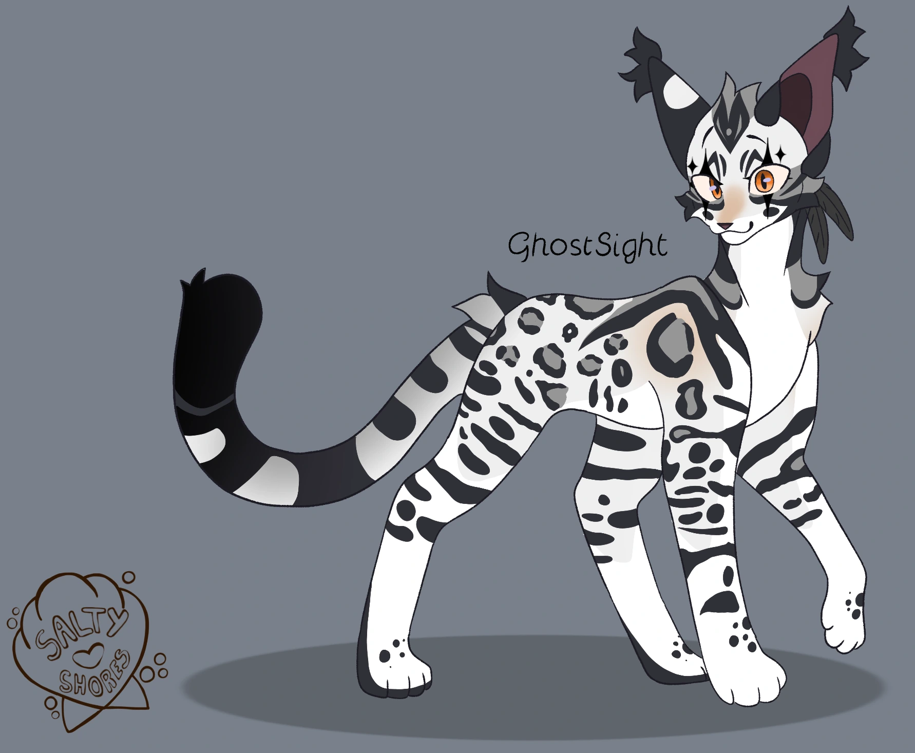 GhostPaw(GhostSight) character artwork