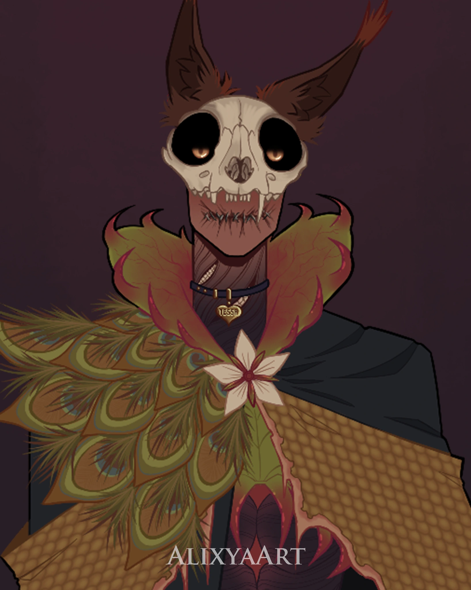 ☉ Apáti the Falsesayer character artwork