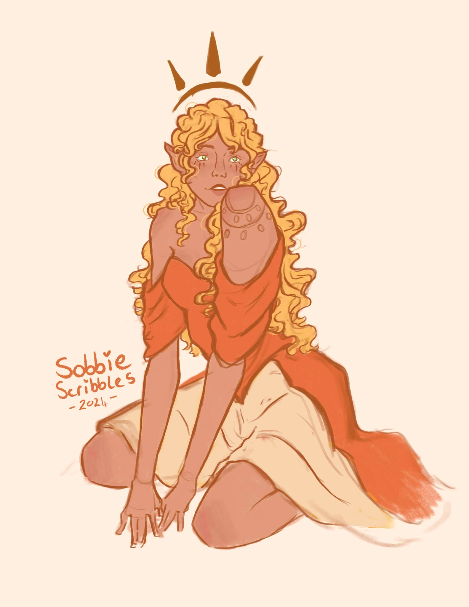 Elodie Solano character artwork