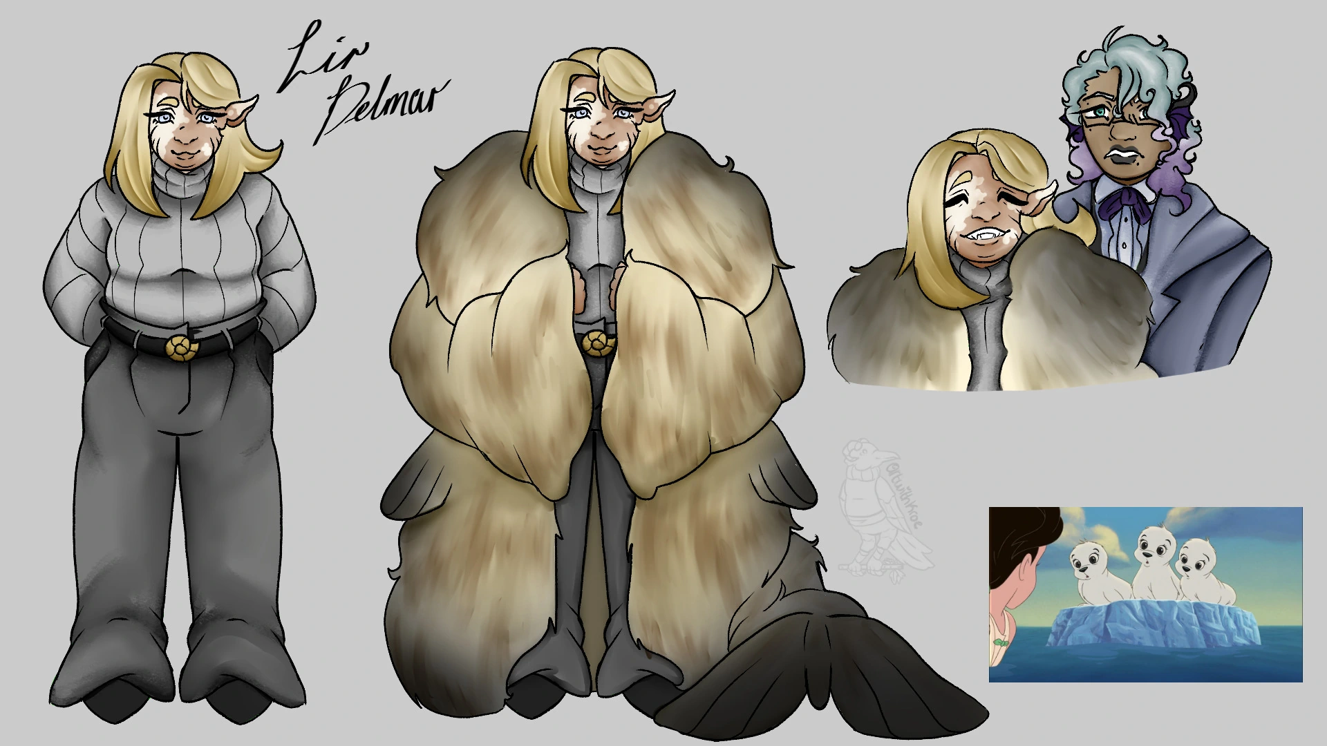 Lir Delmar character artwork