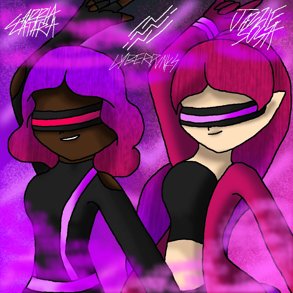 Cyberpunks (Carria Catara & Jazzie Sosa) character artwork
