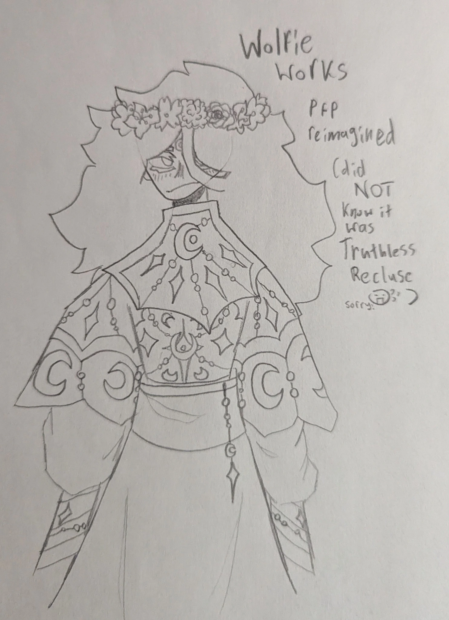 Reimagined WolfieWorks pfp @WolfieWorks character artwork