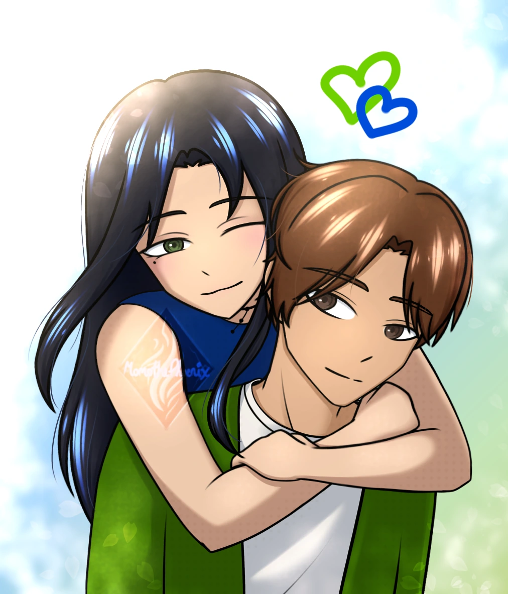Jocelyn’s Lovebirds :3 character artwork