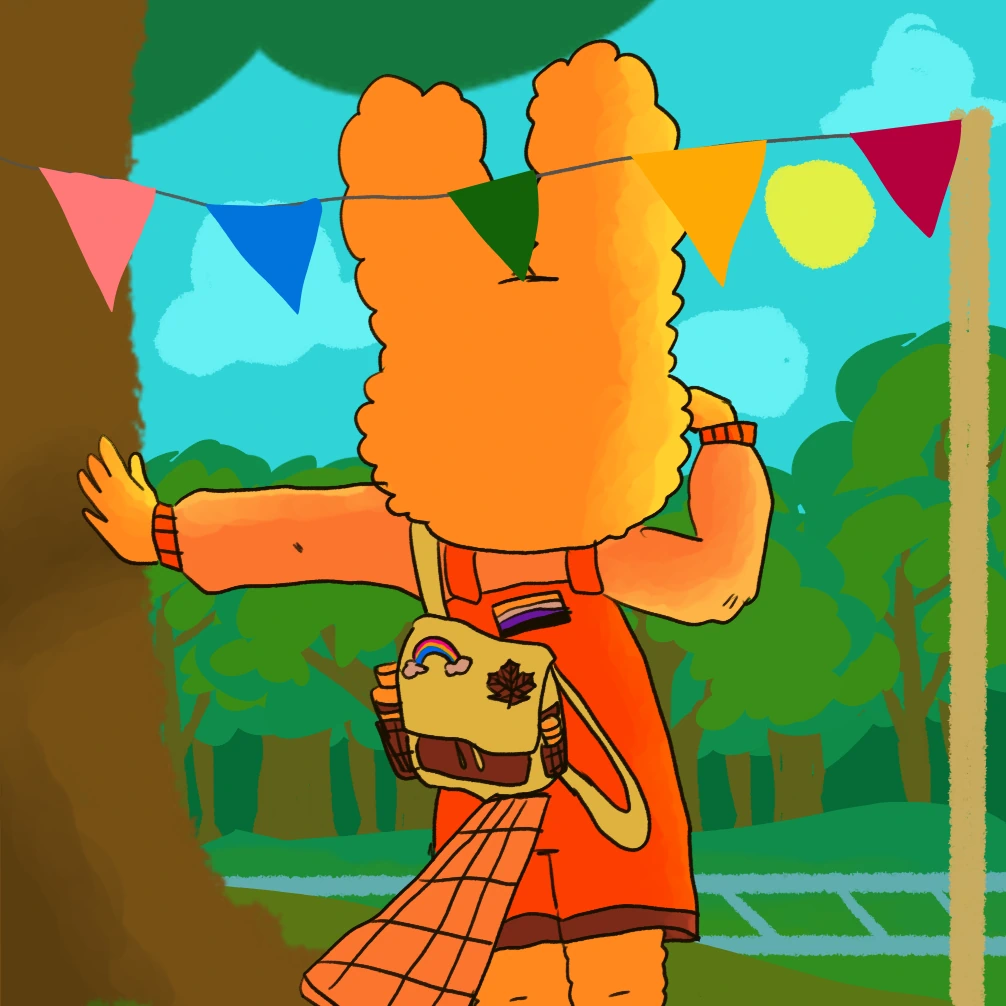 Maple character artwork