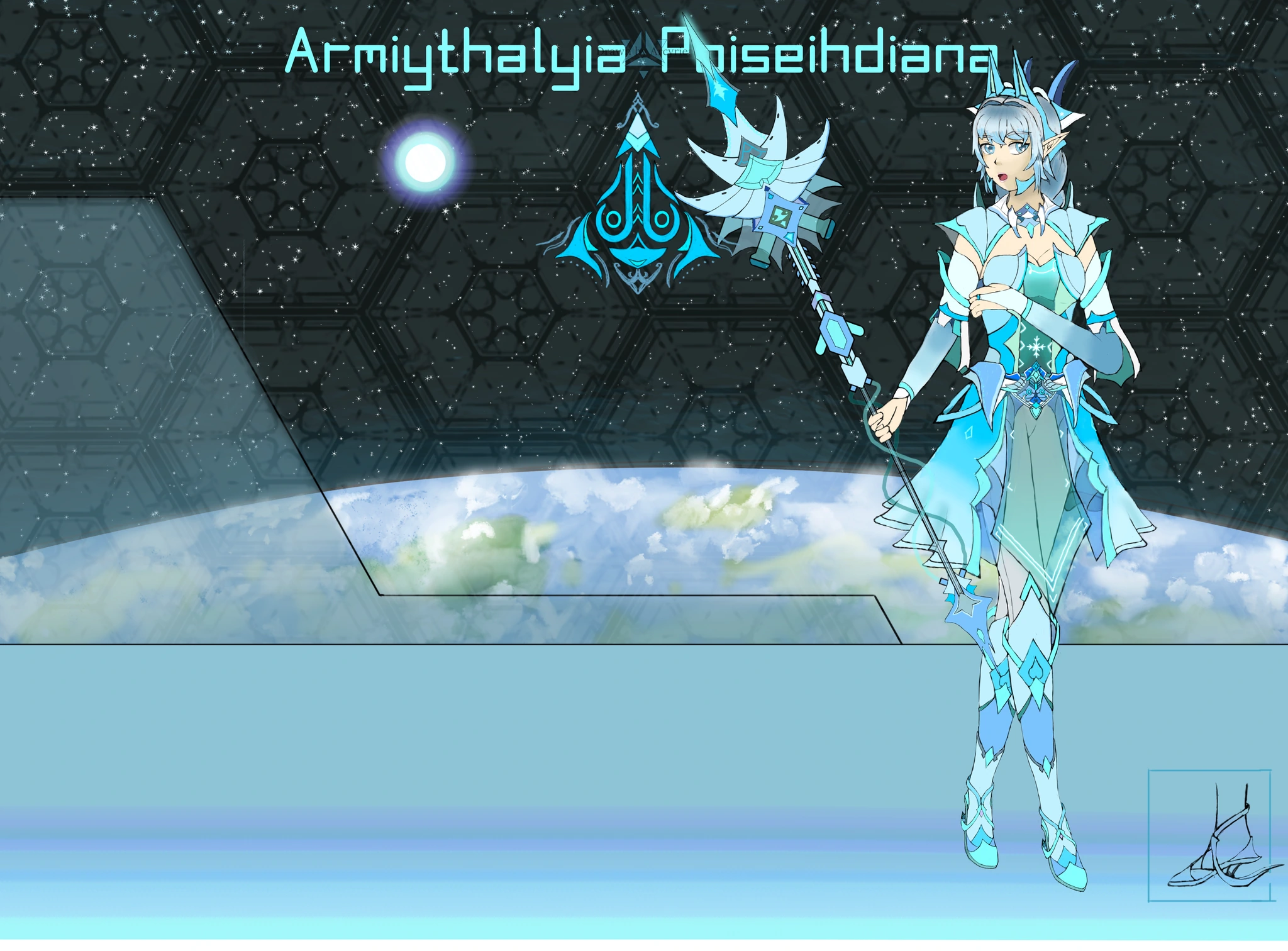 Armiythalyia Poiseihdiana character artwork