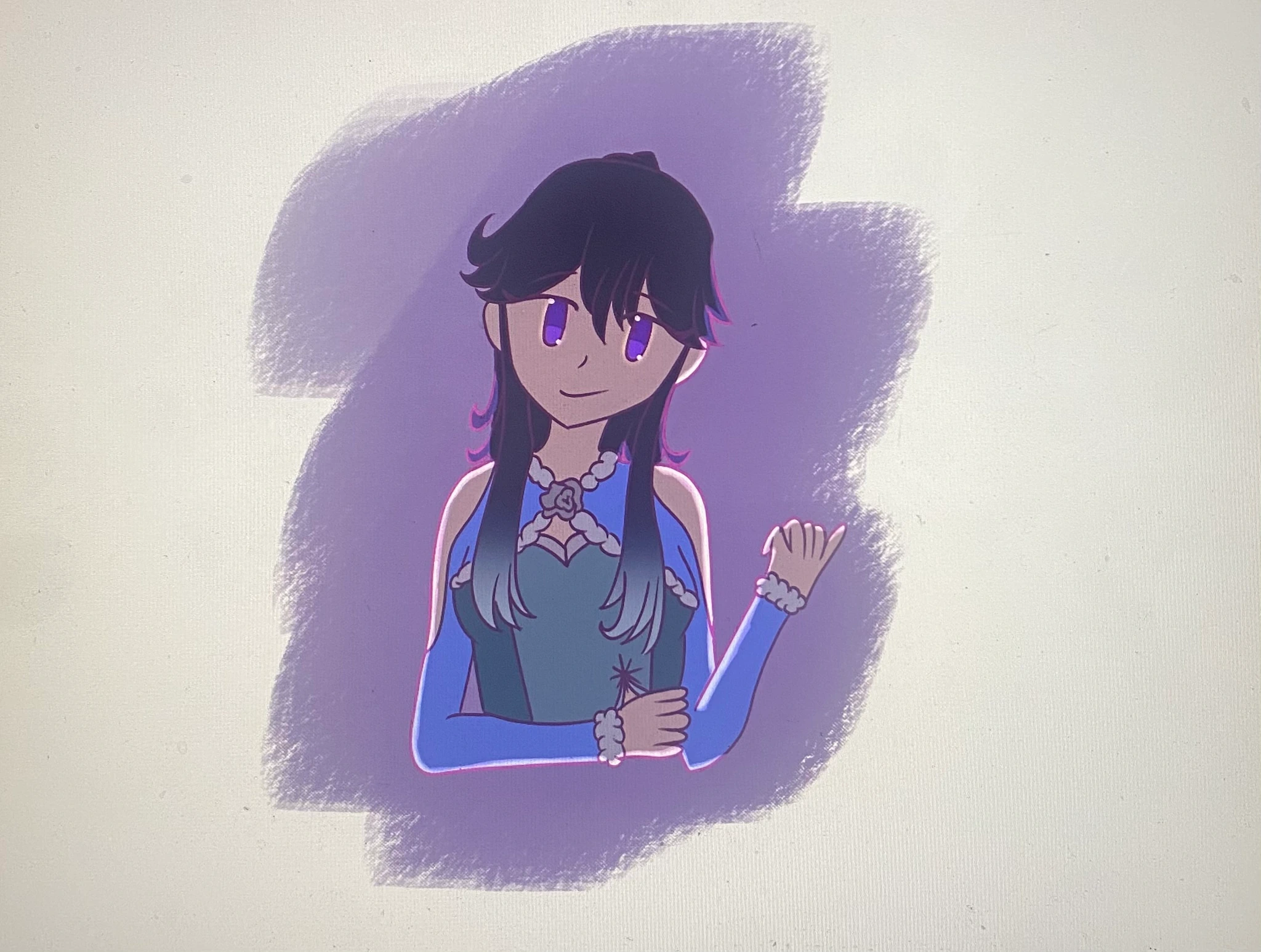 Secret santaaaaa~ character artwork