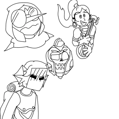 DnDoodles! character artwork