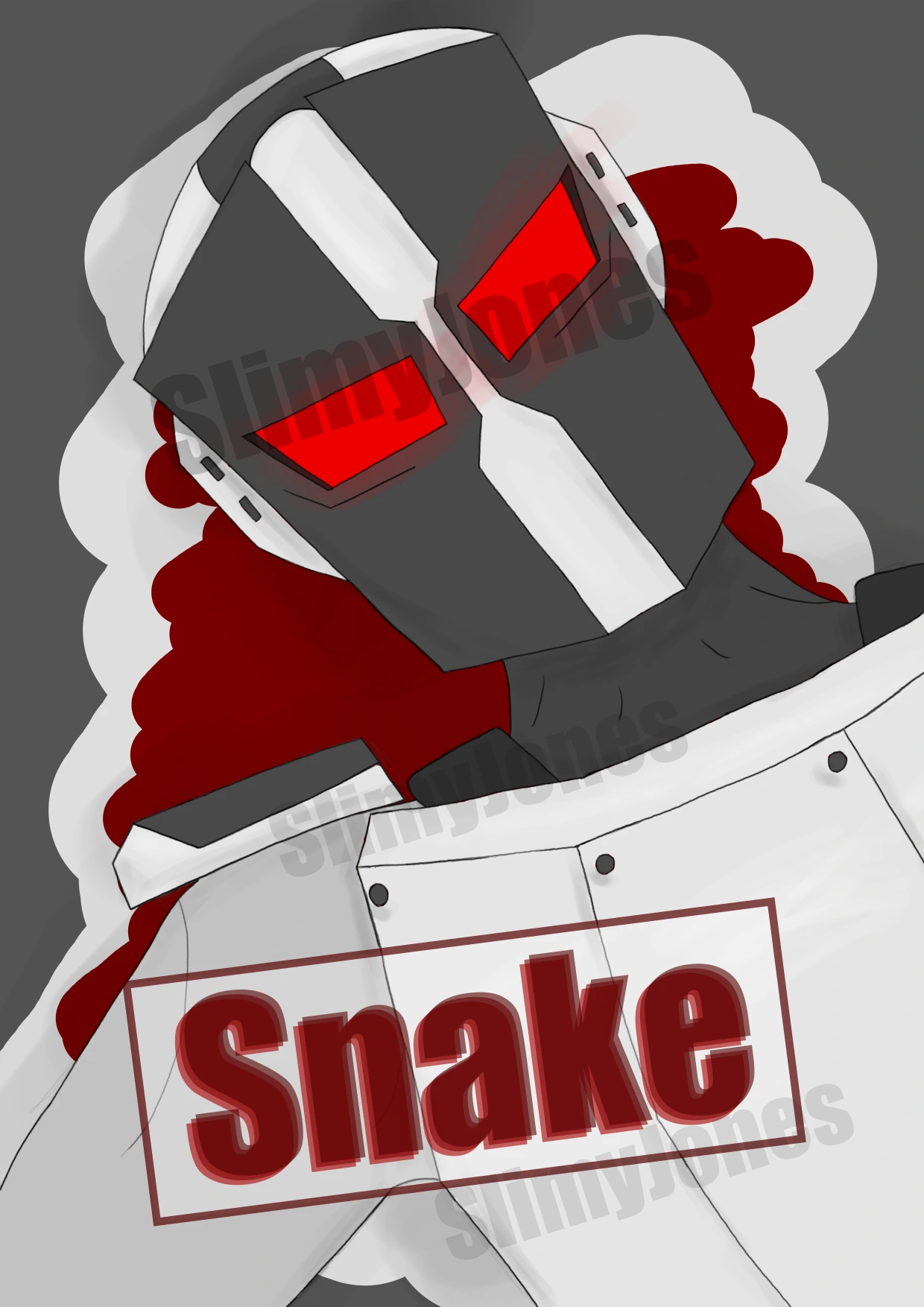 Snake character artwork