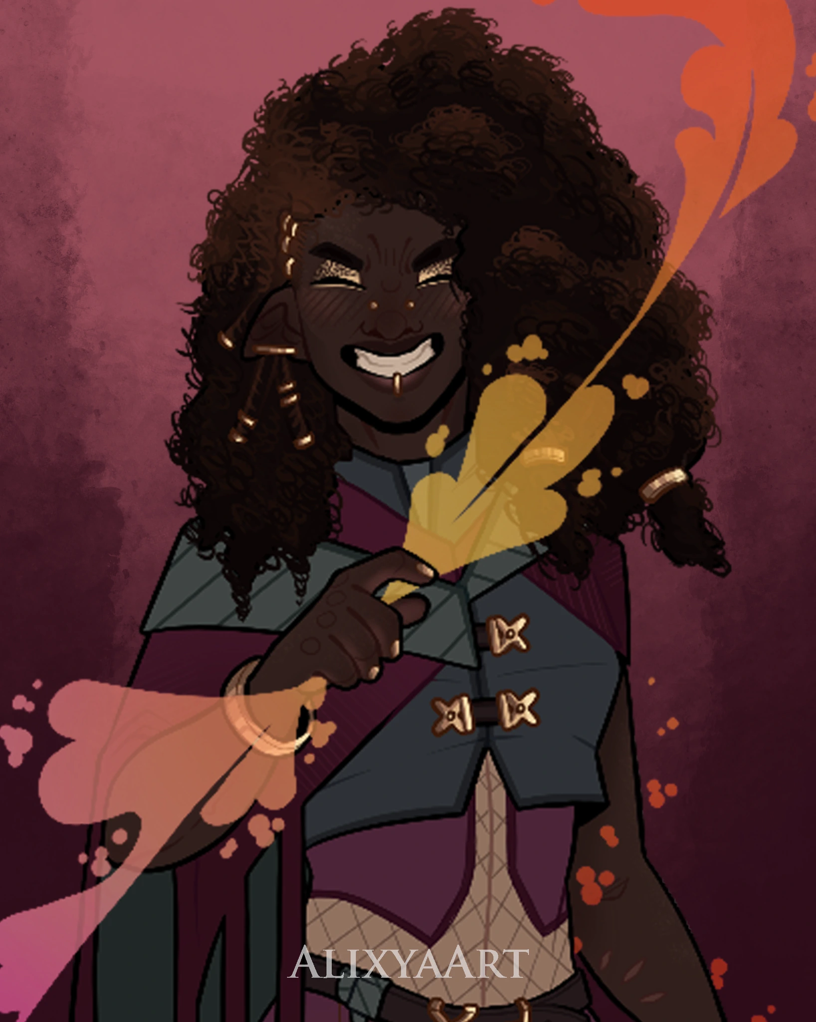 Ionya Rooyen character artwork