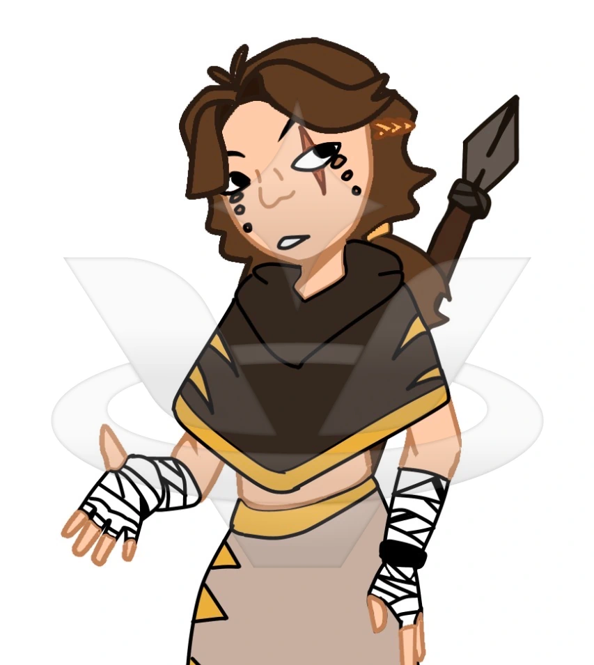 Tahlet~Greek Mythology Oc character artwork