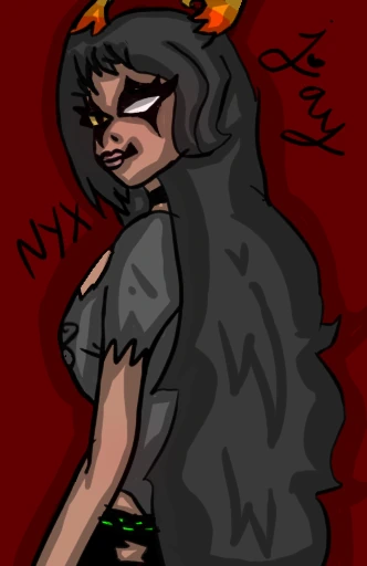 Nyx References character artwork