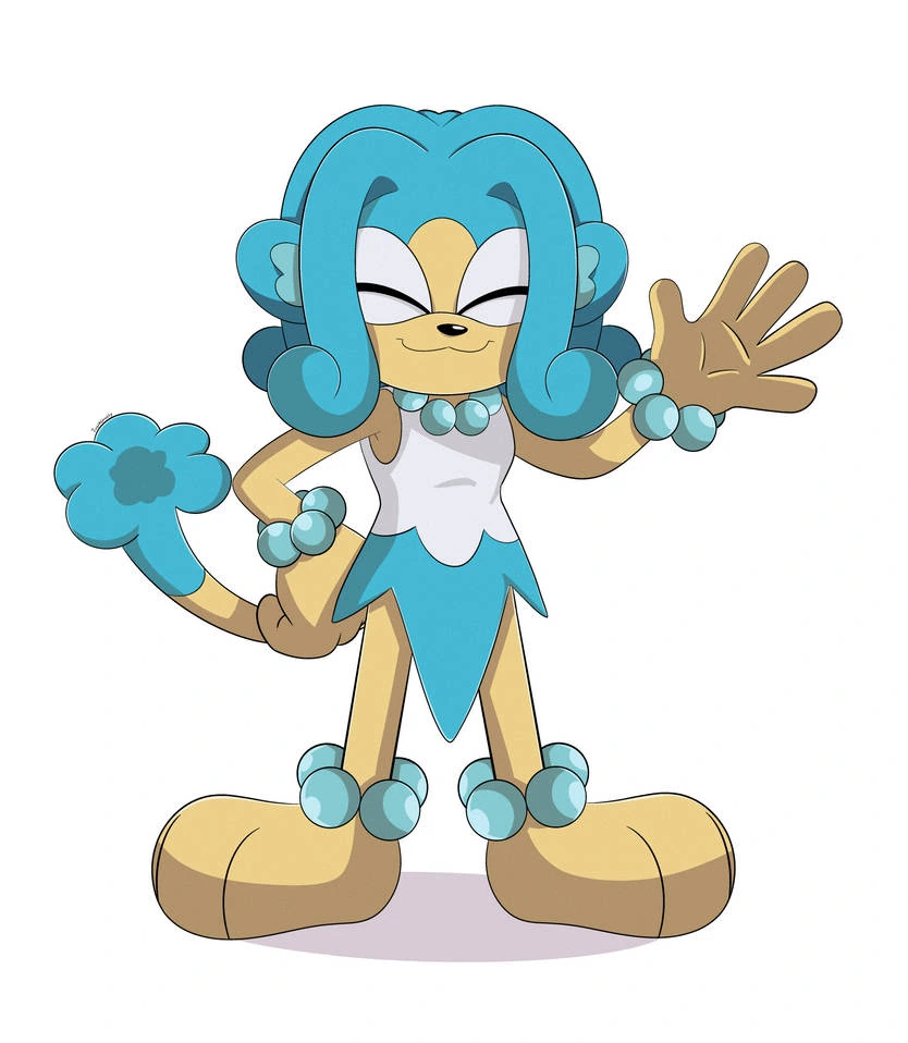 PokemonxSonic character artwork