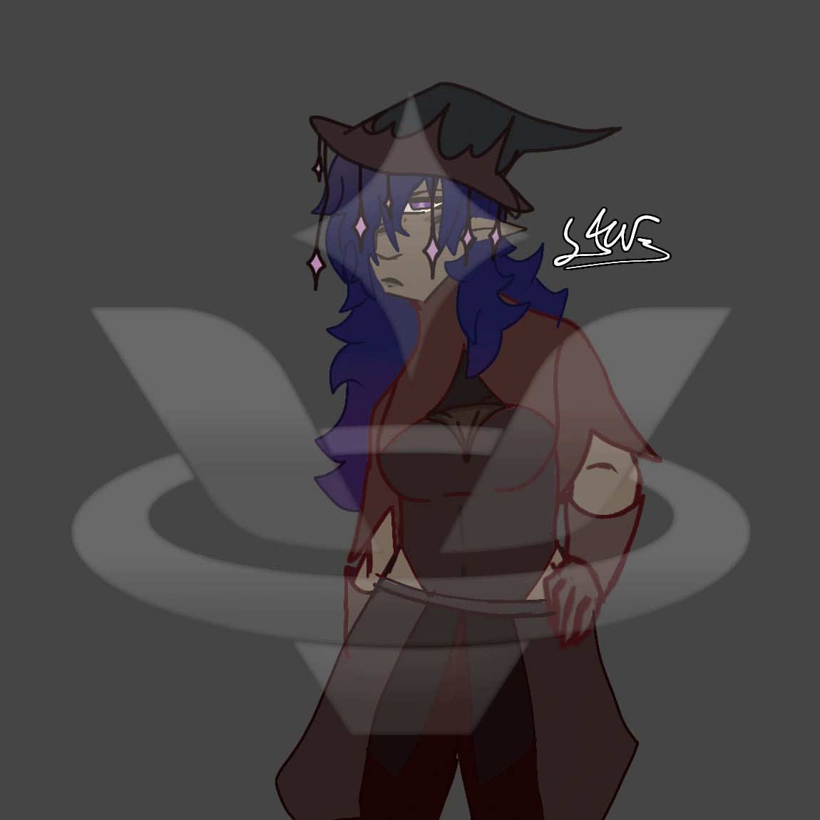 (I Need A Name For Her help) character artwork