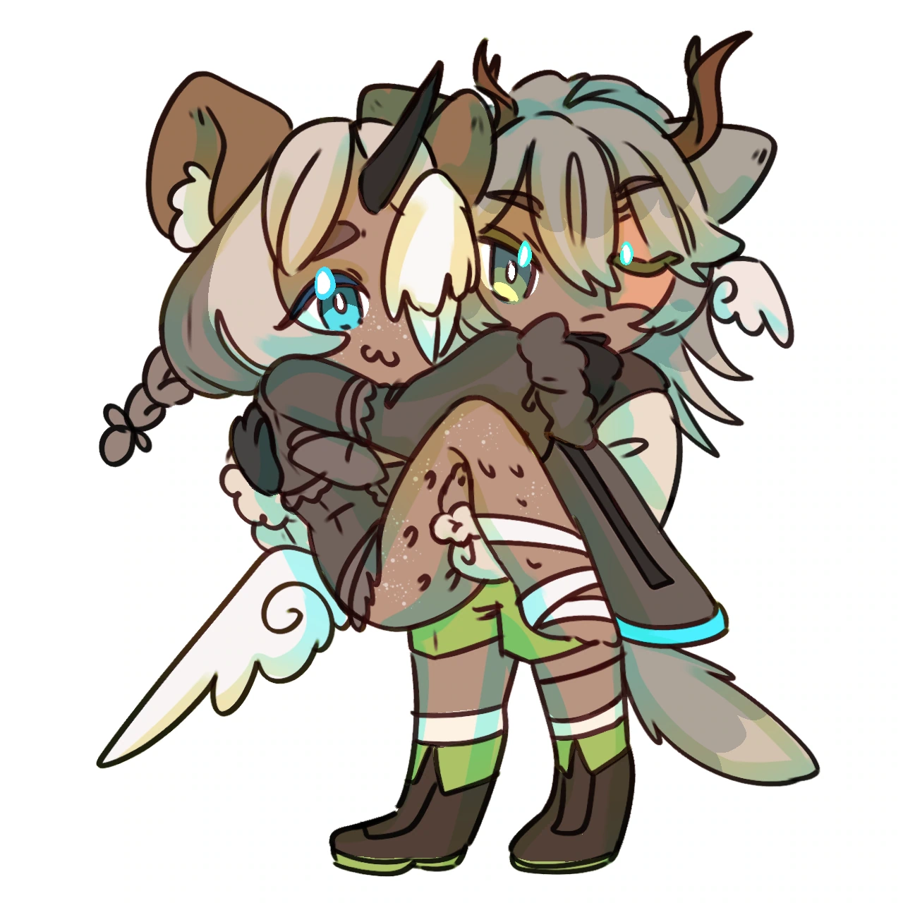 Mari (Mori fem form) character artwork