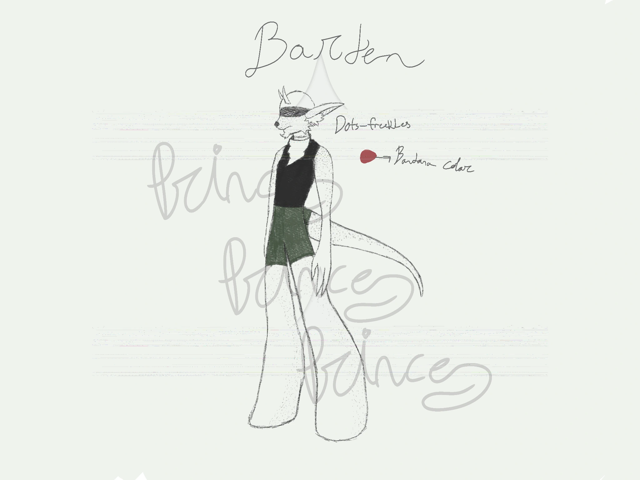 Barren/Barden character artwork