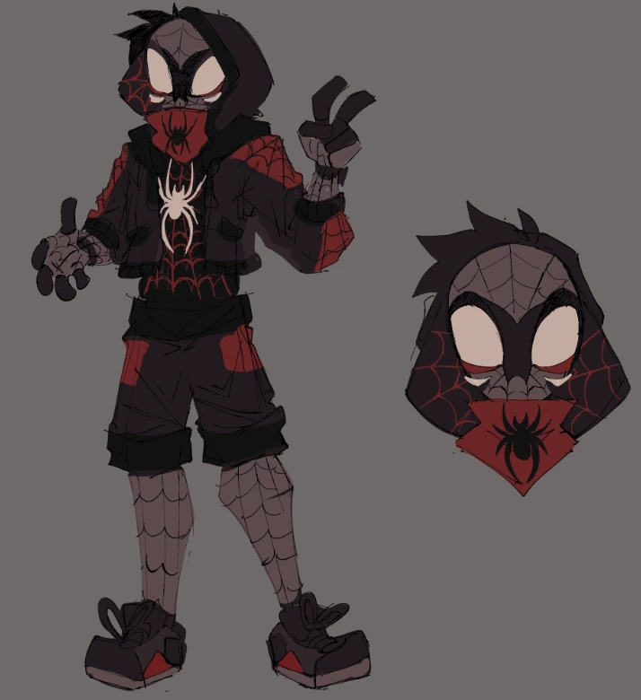 Spidersona character artwork