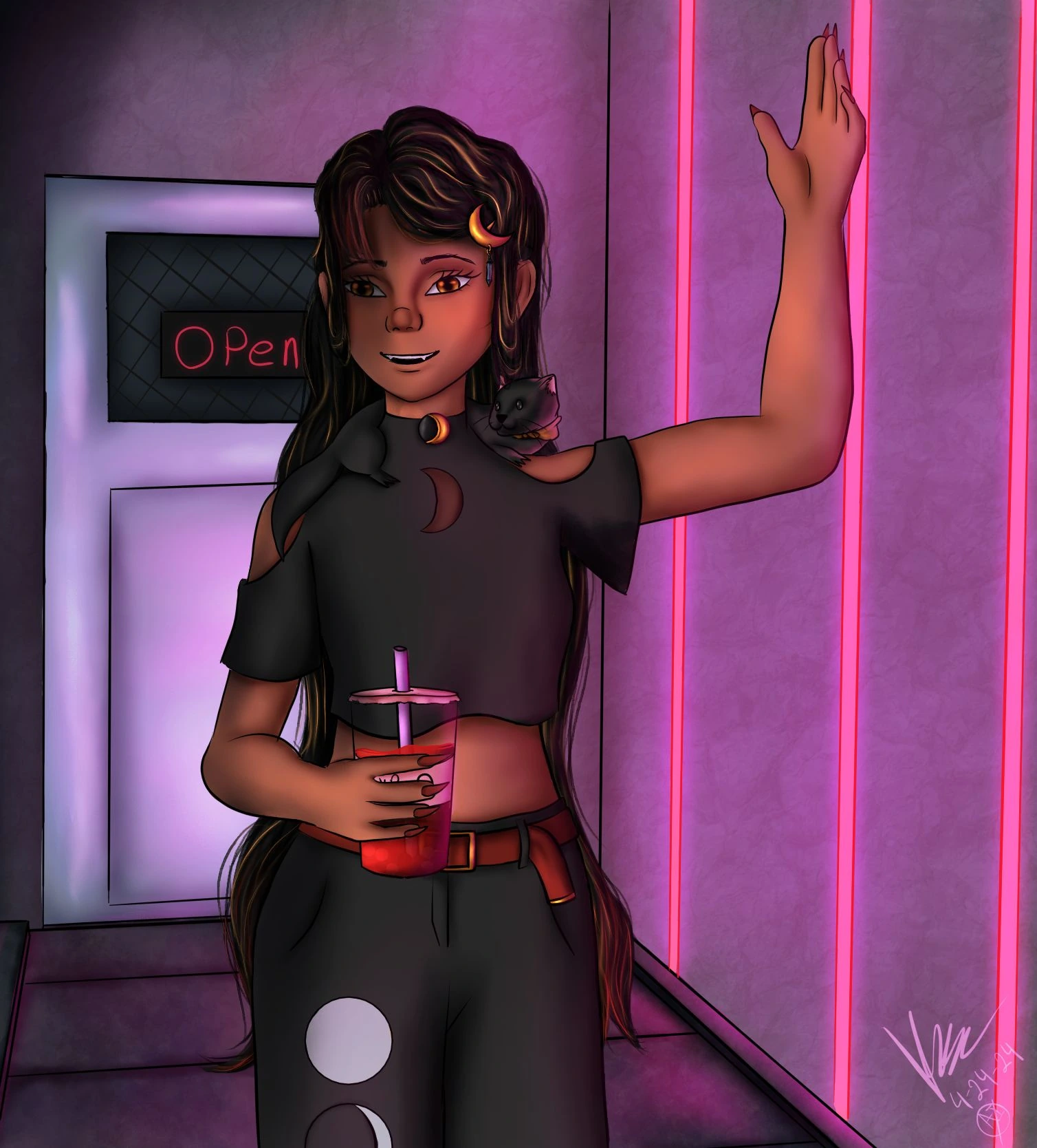 Vayde Estari character artwork