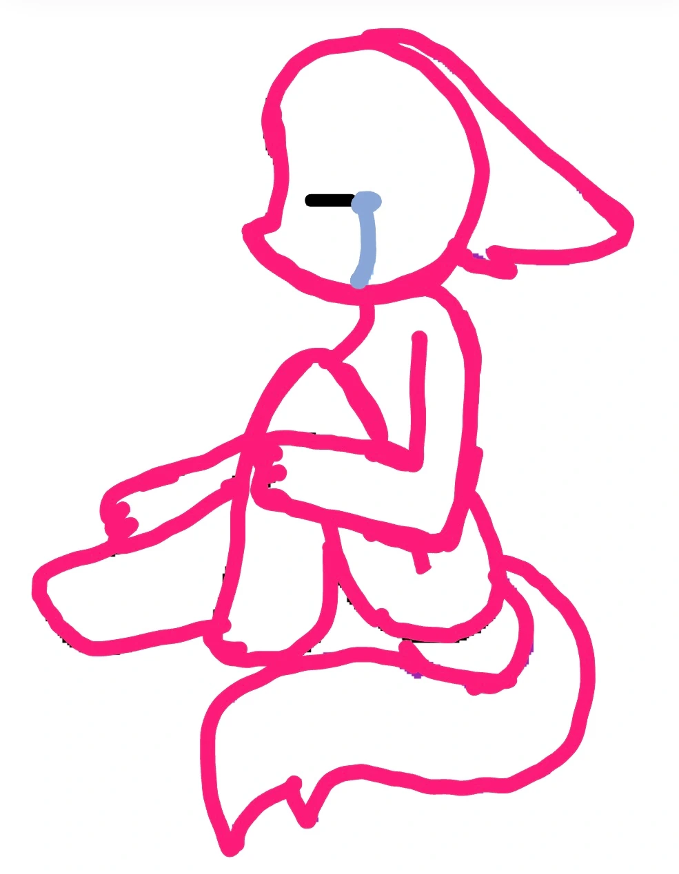 Furry character artwork
