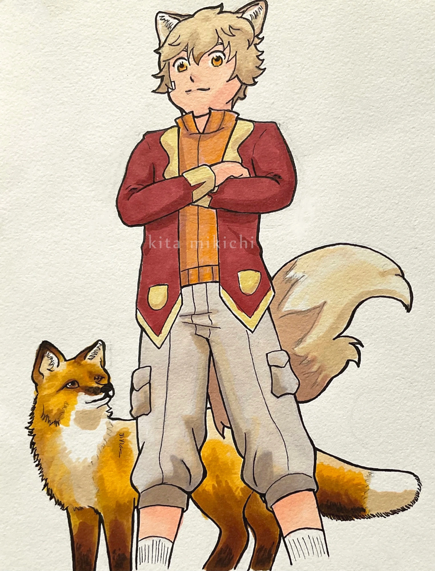 Everett character artwork