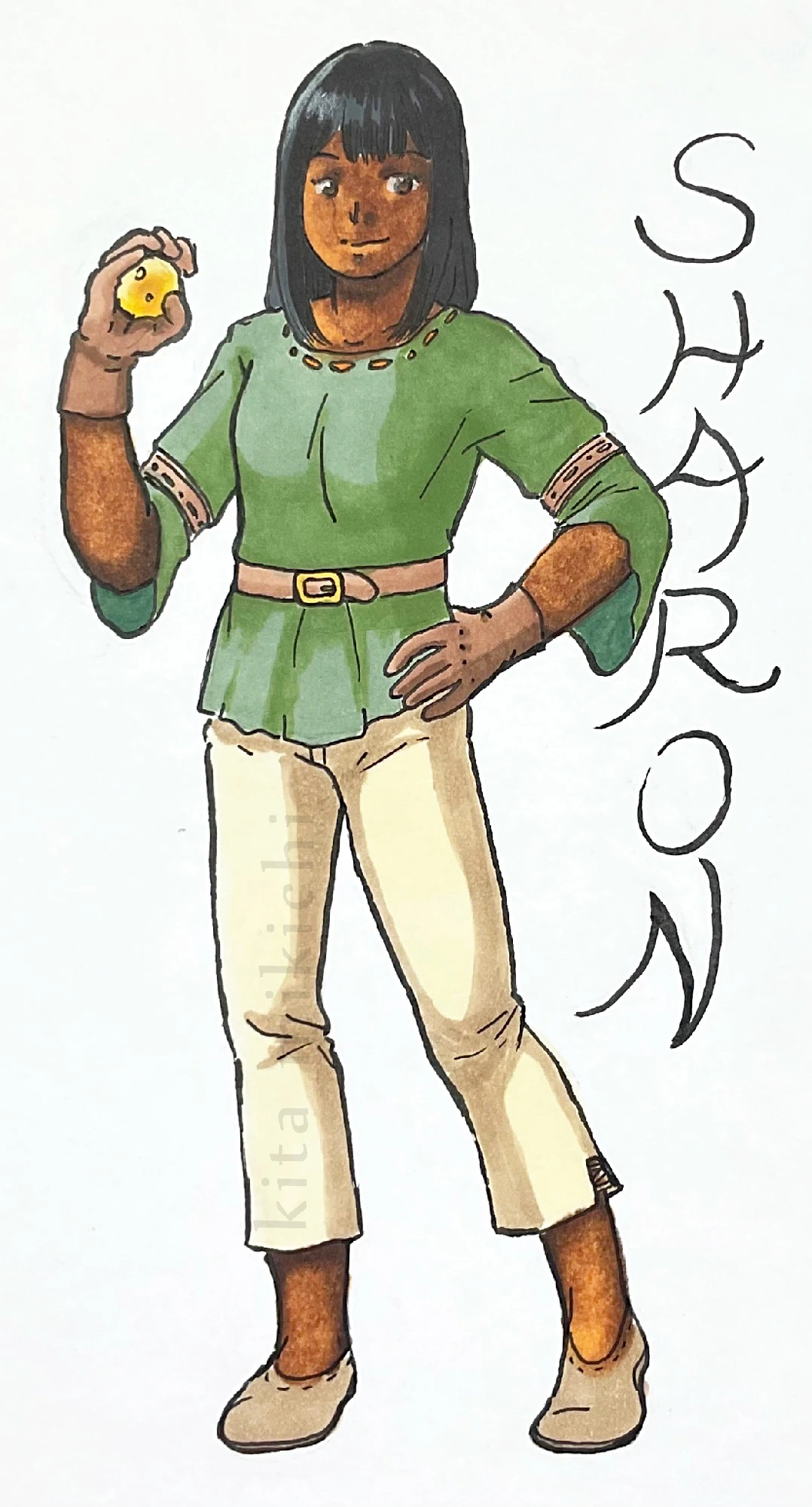 Sharon character artwork