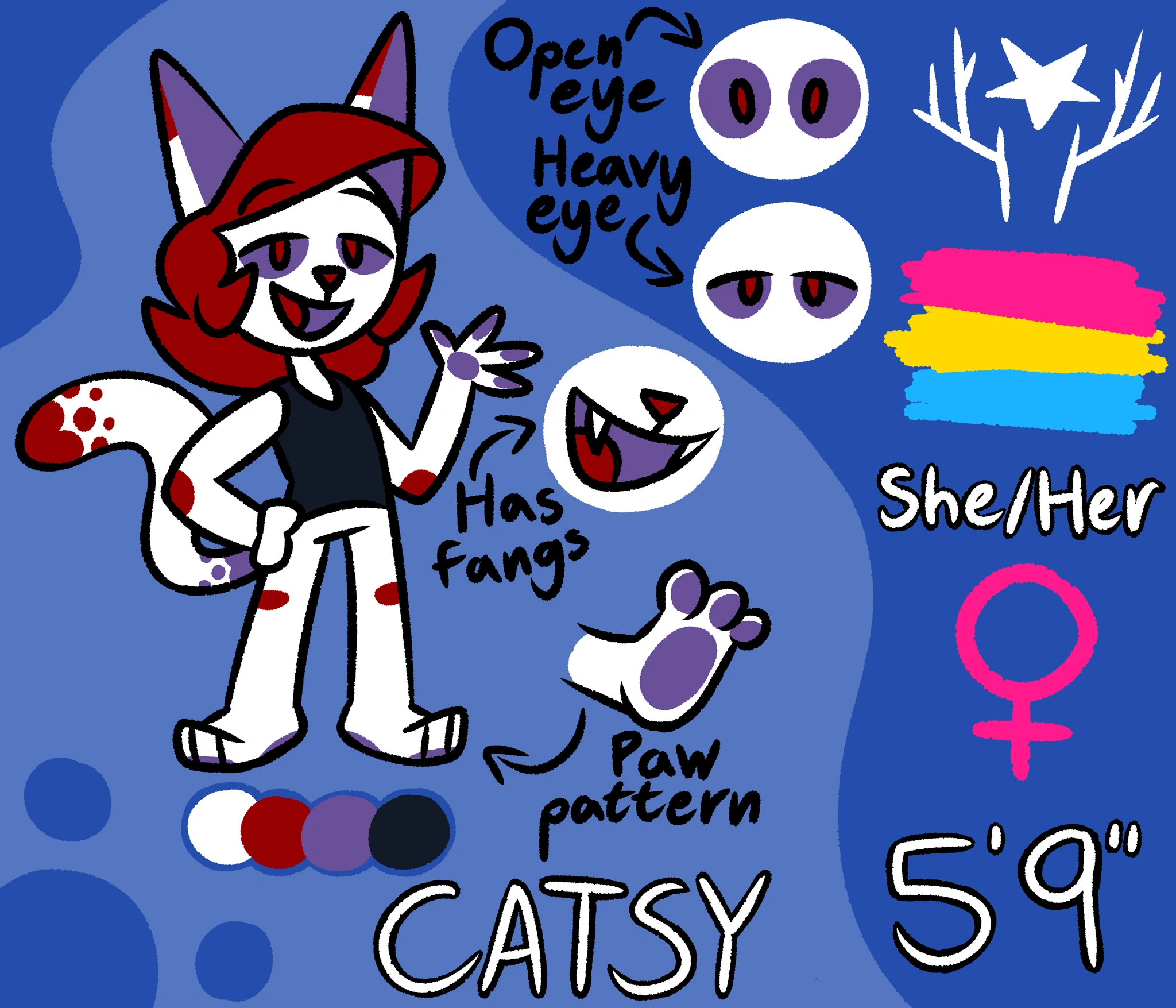 Catsy character artwork