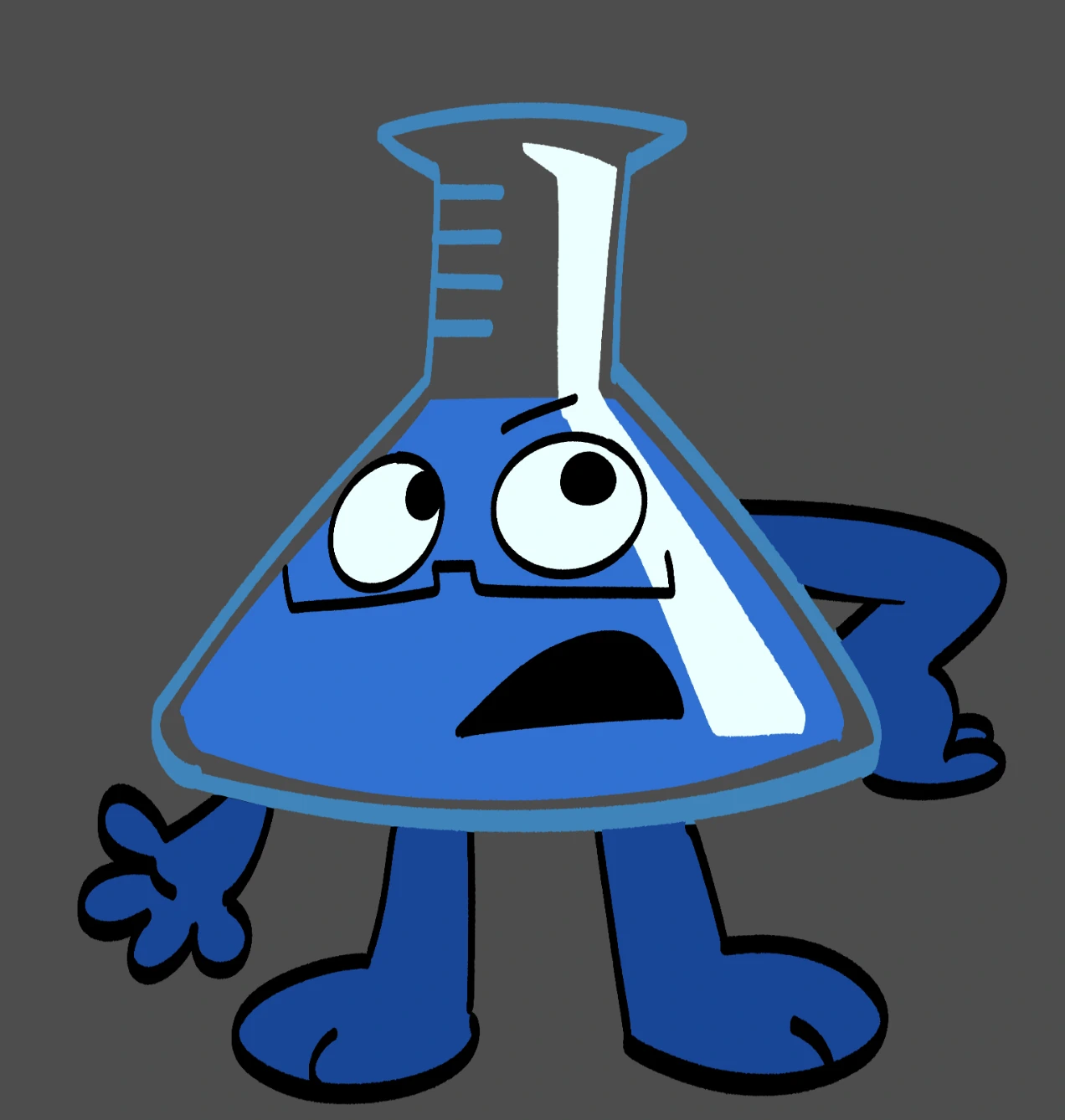 Flask character artwork
