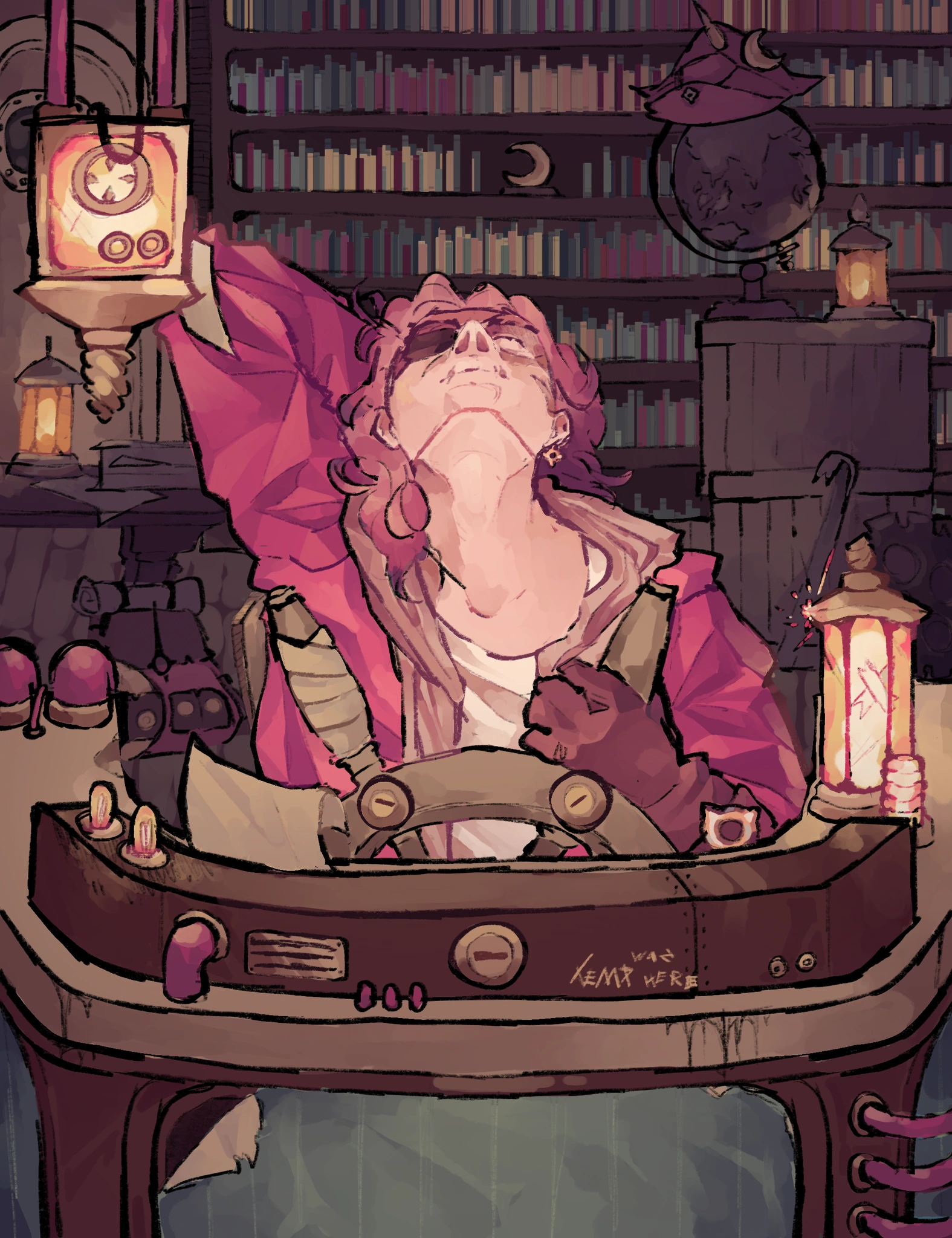 Rosseanne character artwork