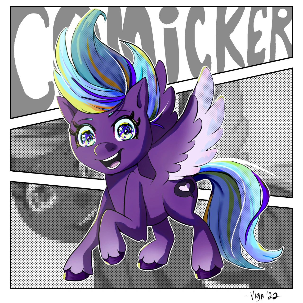 Comicker character artwork