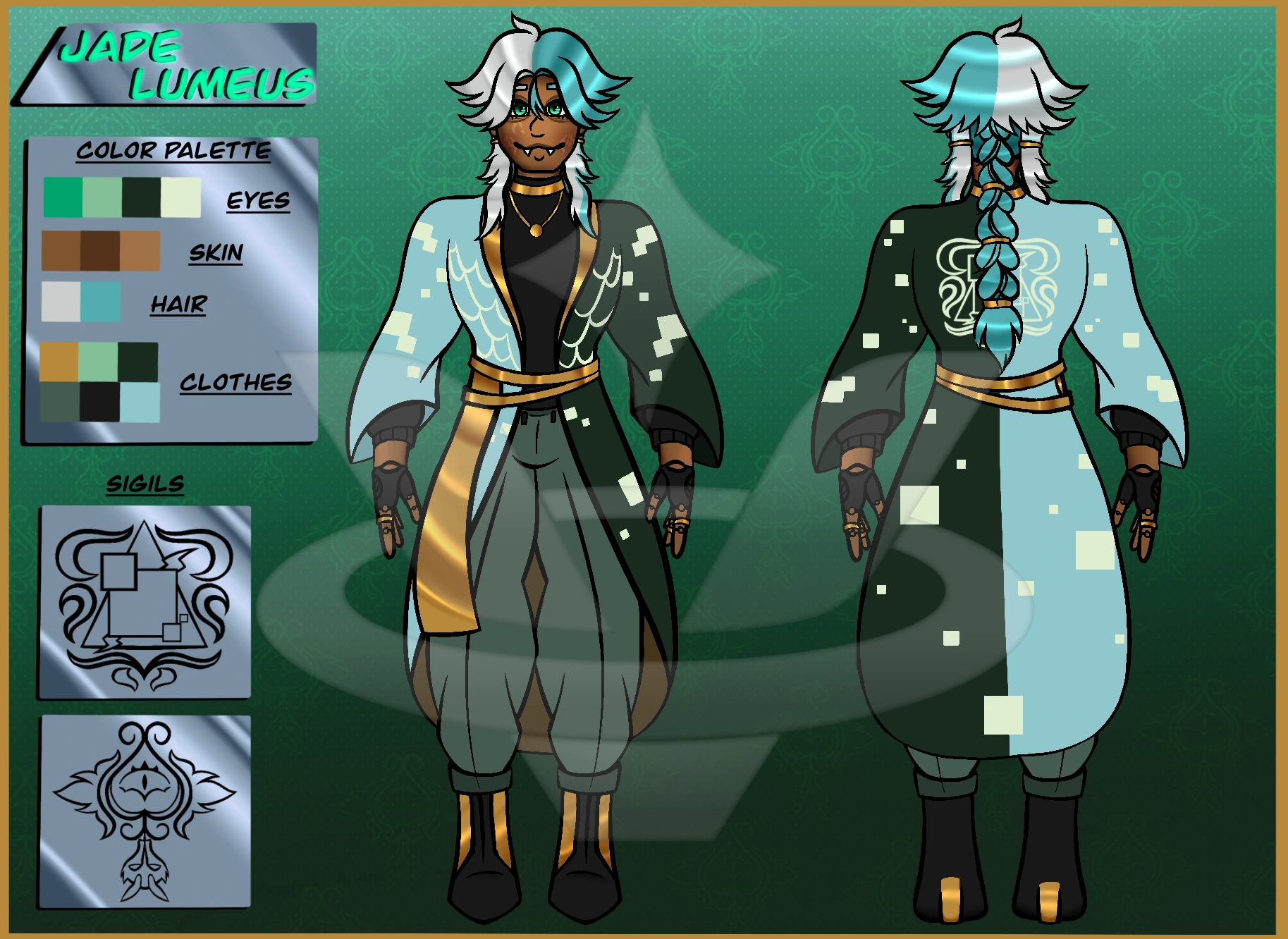 Jade Lumeus character artwork