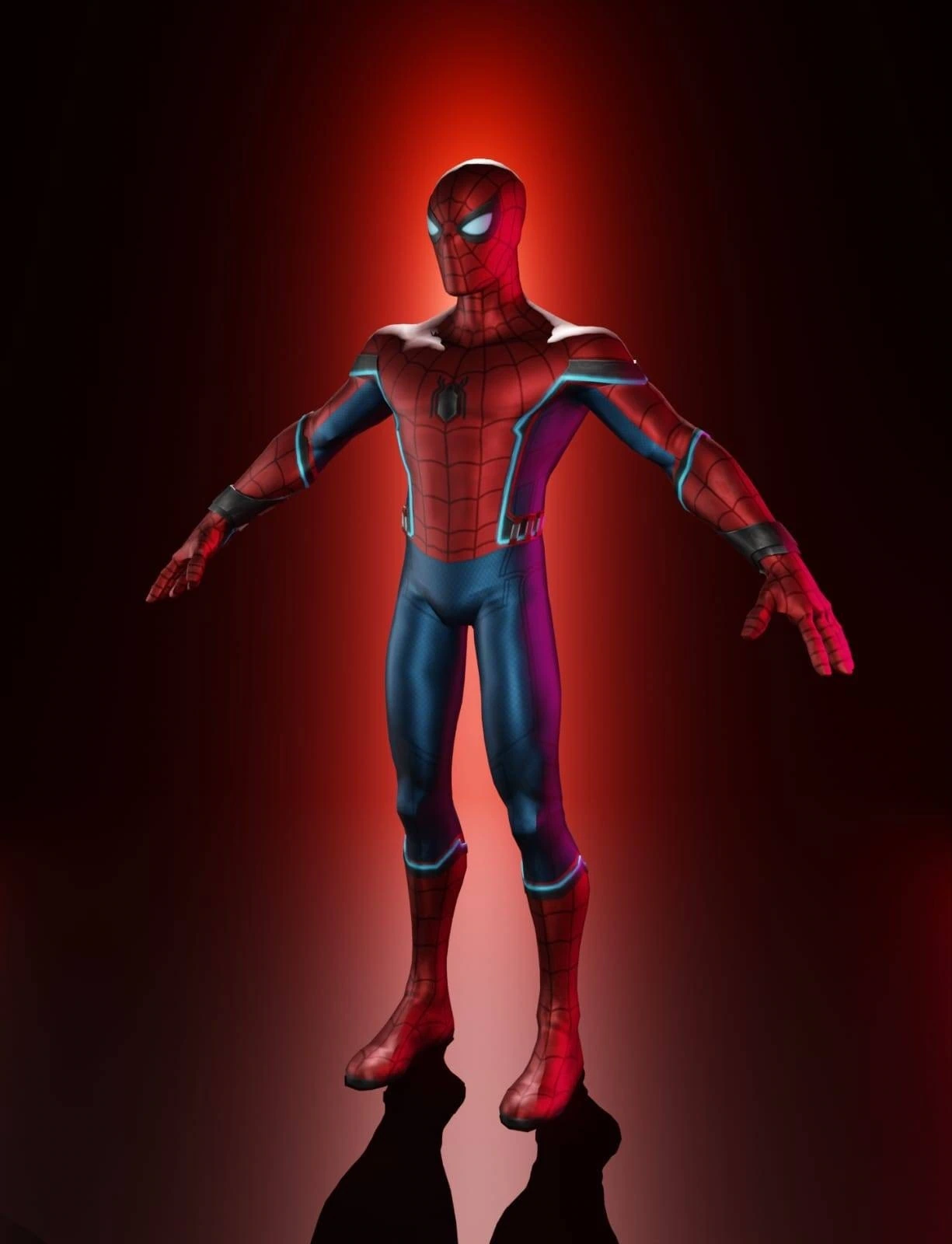Spiderman character artwork