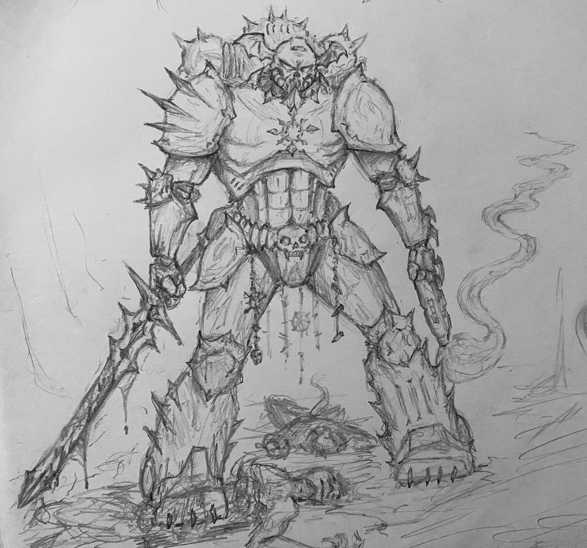 Night lords fan art character artwork